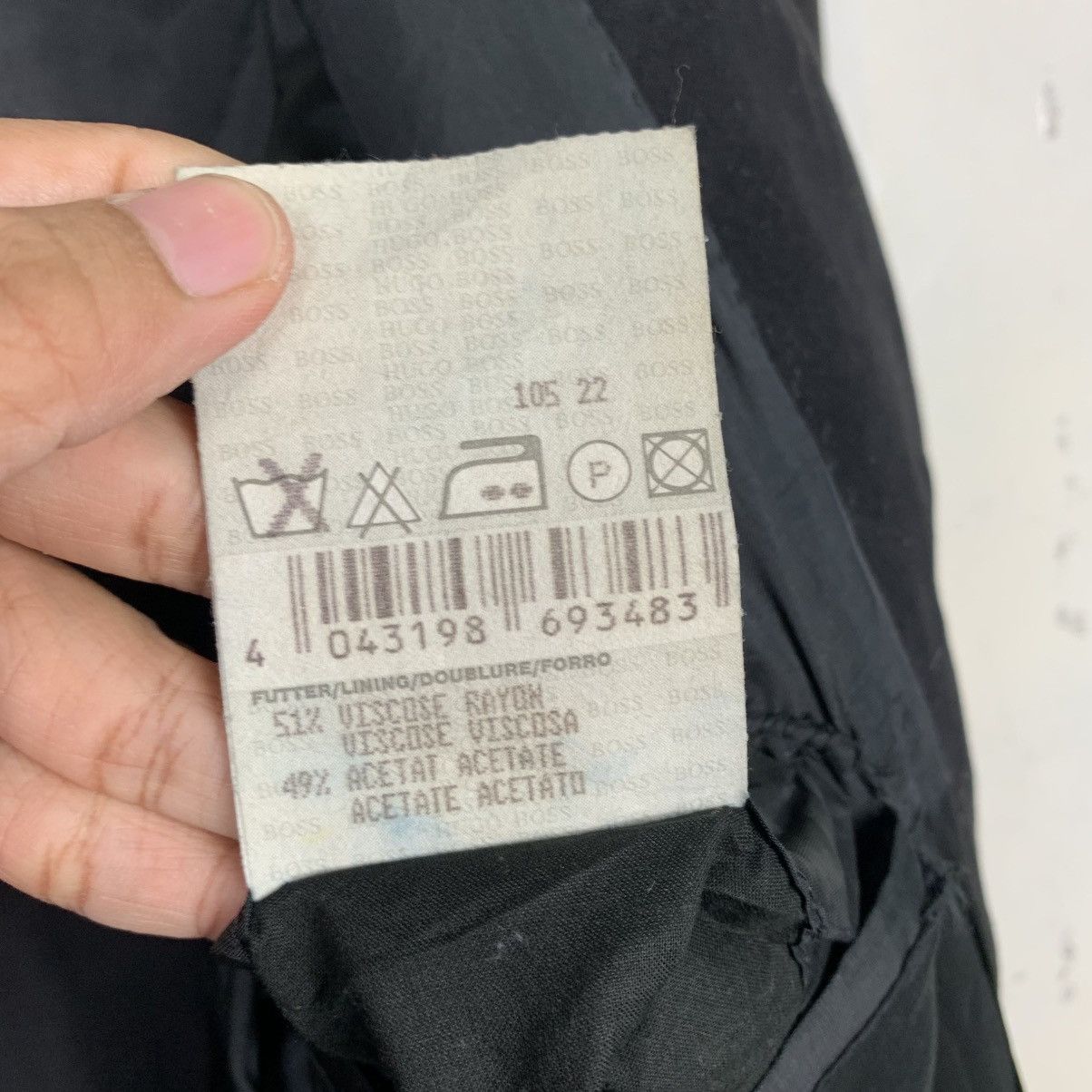 Hugo Boss Hugo Boss Black Jacket Size US S / EU 44-46 / 1 - 18 Thumbnail