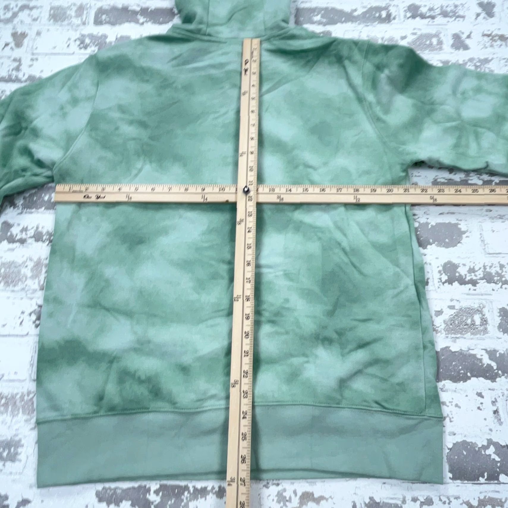 Reebok Reebok Hoodie Men's Medium Green Tie Dye Logo Graphic Print Pullover Sweater Sweatshirt Classic Gym Casual Vintage: No N/A Size US M / EU 48-50 / 2 - 6 Thumbnail