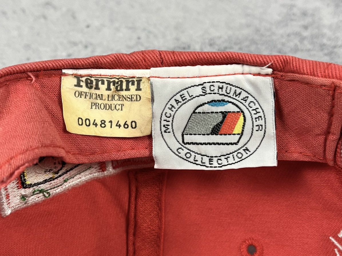 Ferrari Vintage Ferrari Michael Schumacher F1 Racing Cap 2000’s Size ONE SIZE - 12 Thumbnail