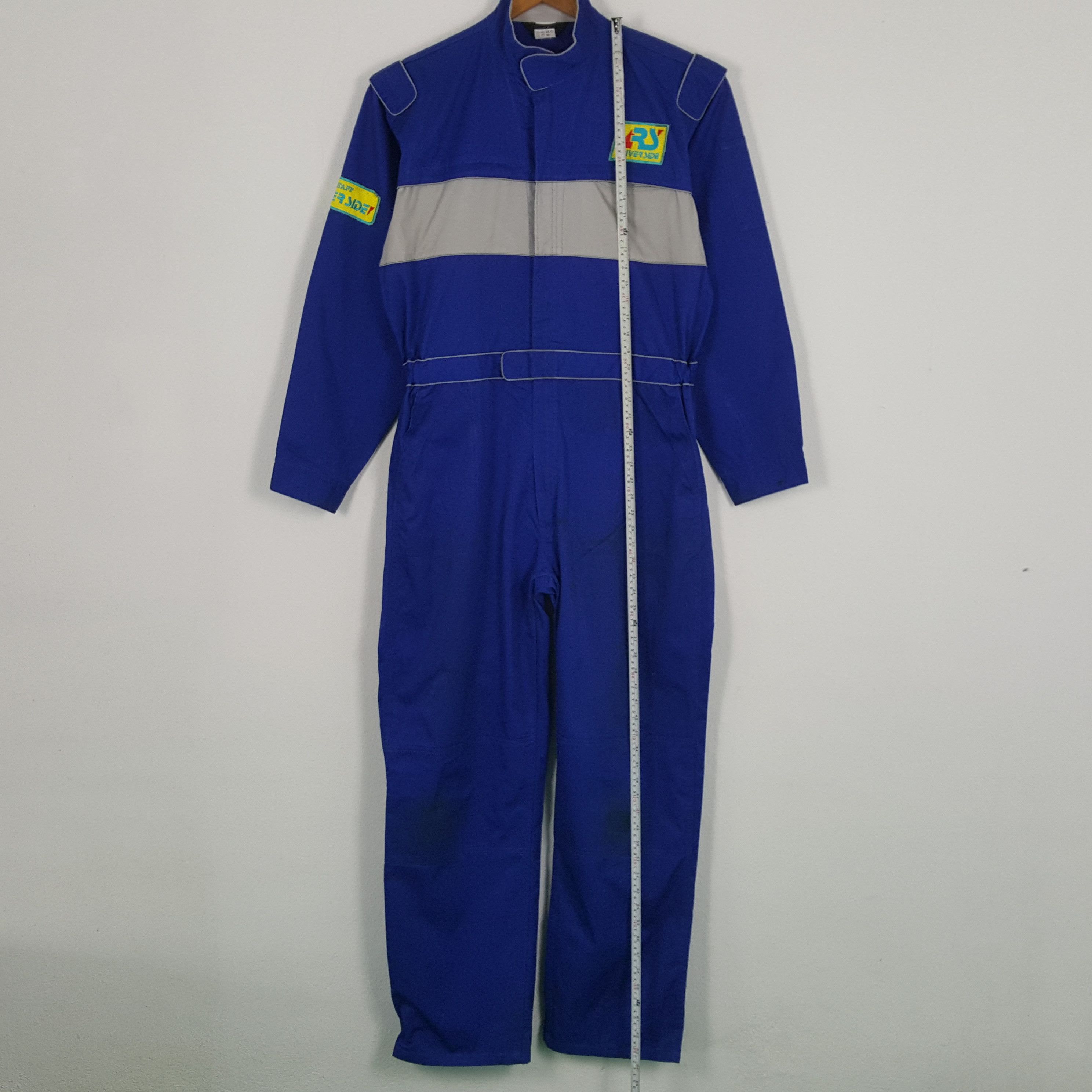 Vintage Vintage RIVER SIDE STAFF Japanese Company Coverall Jacket Size US L / EU 52-54 / 3 - 7 Thumbnail
