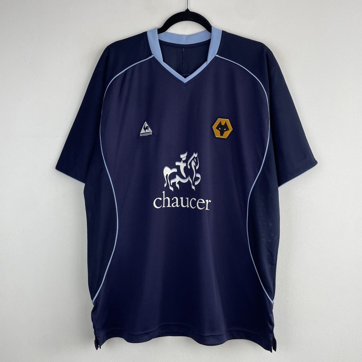 Le Coq Sportif Vintage Wolverhampton Away Jersey Shirt 2004/2005 Size US L / EU 52-54 / 3 - 1 Thumbnail