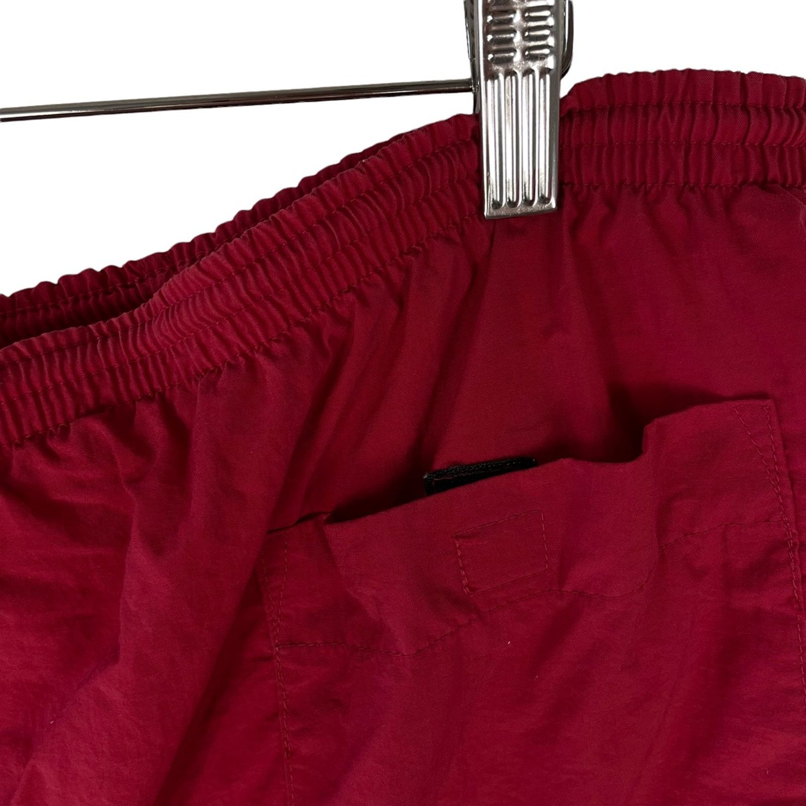 Nike × Vintage Nike Vintage Shorts Red Size M 90s Size US 34 / EU 50 - 6 Thumbnail