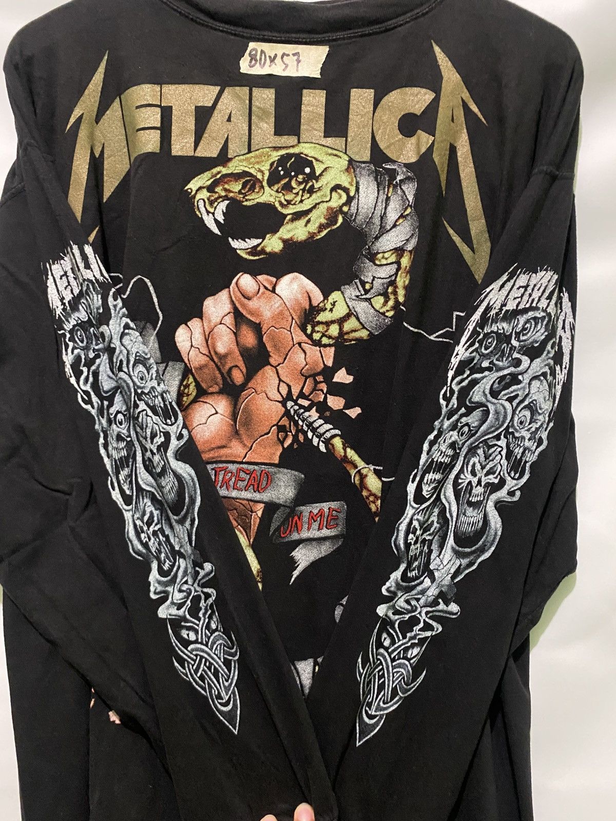 Vintage Long sleeve metallica Size US XL / EU 56 / 4 - 6 Thumbnail