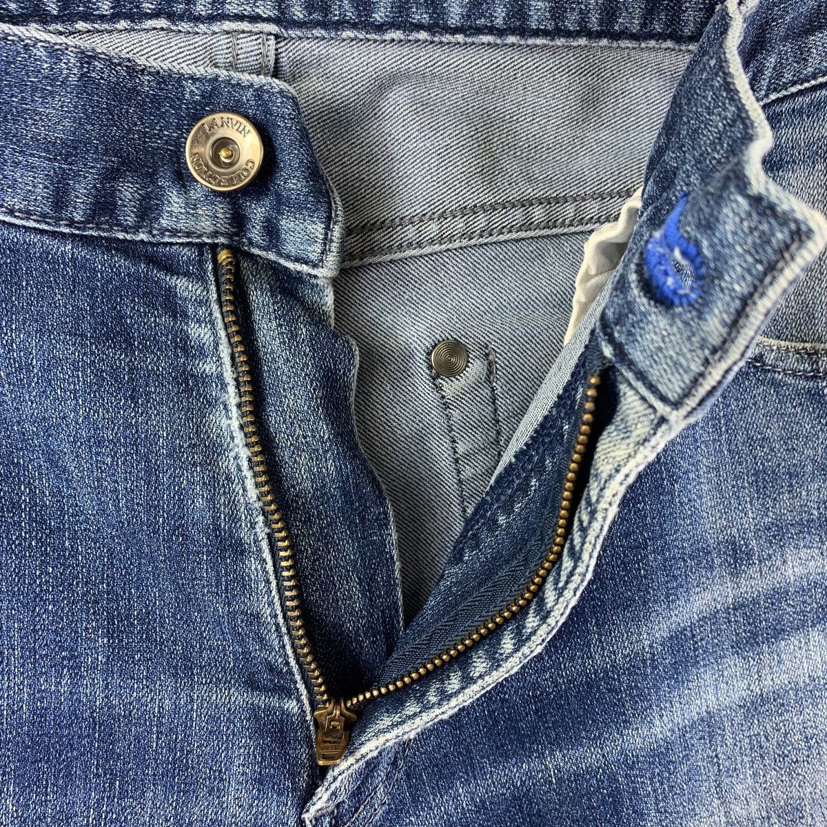 Designer × Lanvin LANVIN SLim fit blue jeans Size US 32 / EU 48 - 13 Thumbnail
