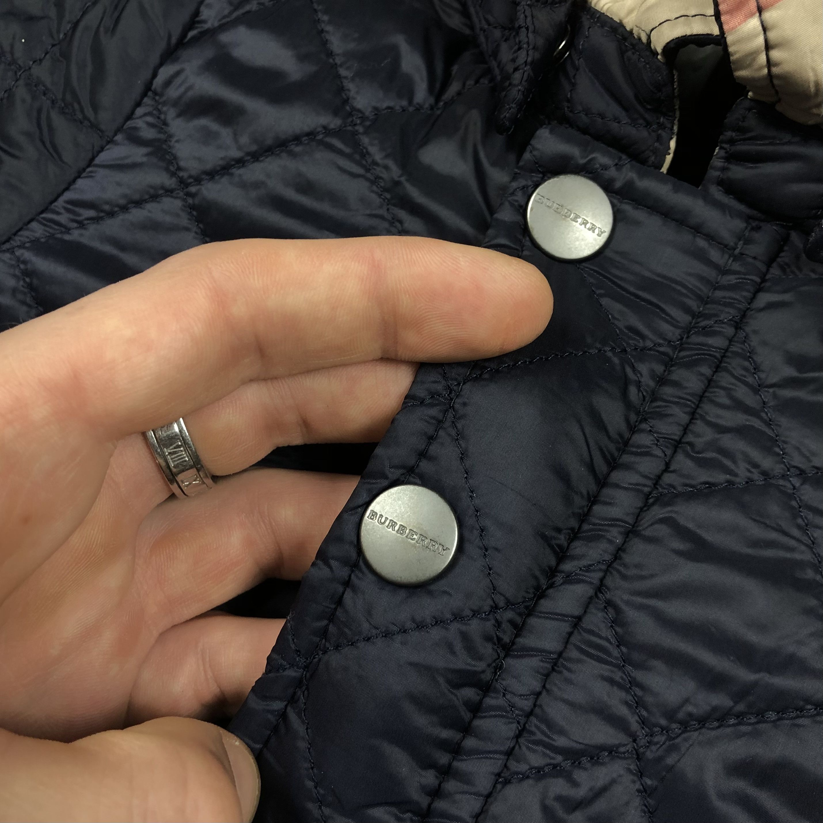 Burberry Burberry London Nova Check Quilted Liner Kids Jacket Size US XXS / EU 40 - 8 Thumbnail