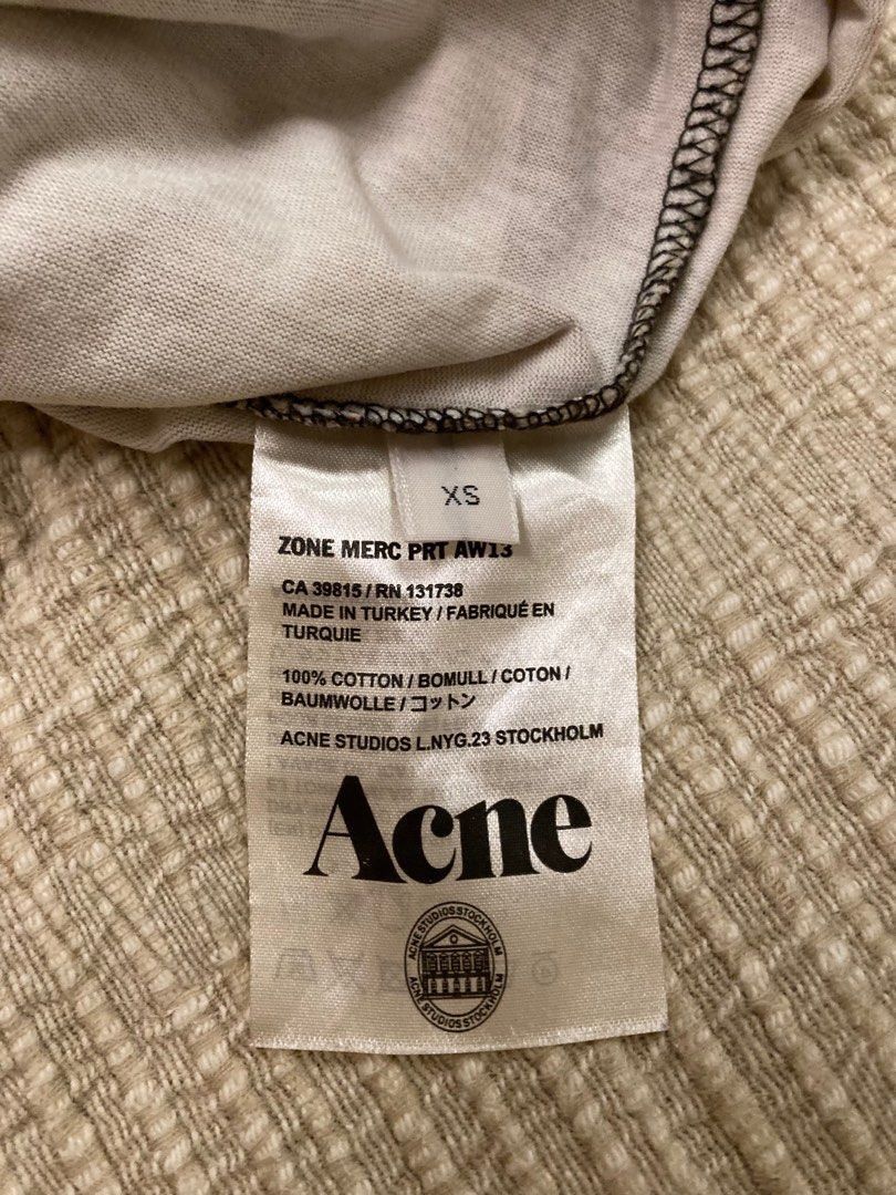 Acne Studios AW13 Acne Studios Tank Top Zone Merc PRT Size XS / US 0-2 / IT 36-38 - 6 Thumbnail