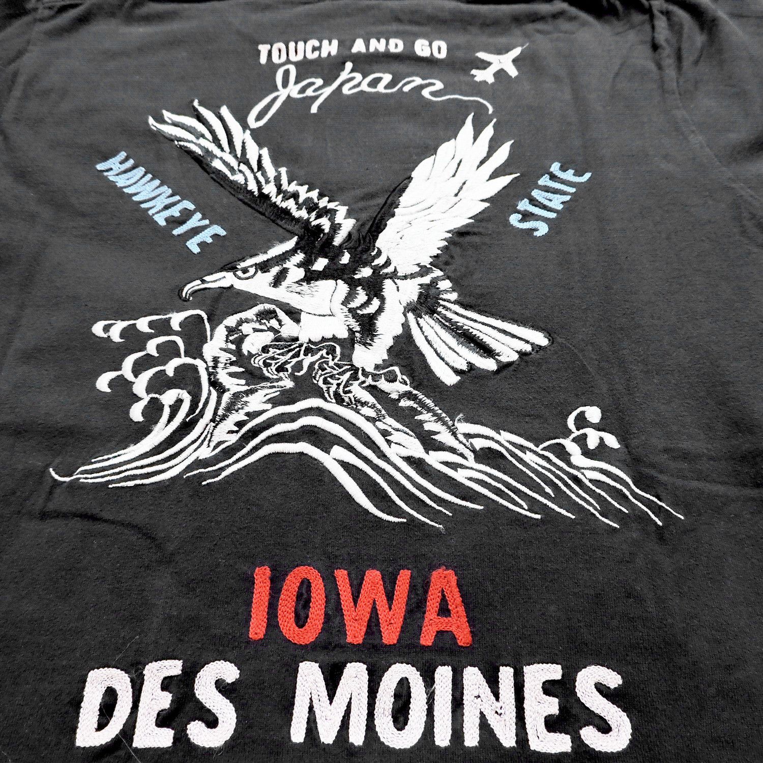 Toyo Enterprises TOYO HAWK EAGLE TAKA 'IOWA DES MOINES' SUKAJAN T-SHIRT Size US M / EU 48-50 / 2 - 6 Thumbnail