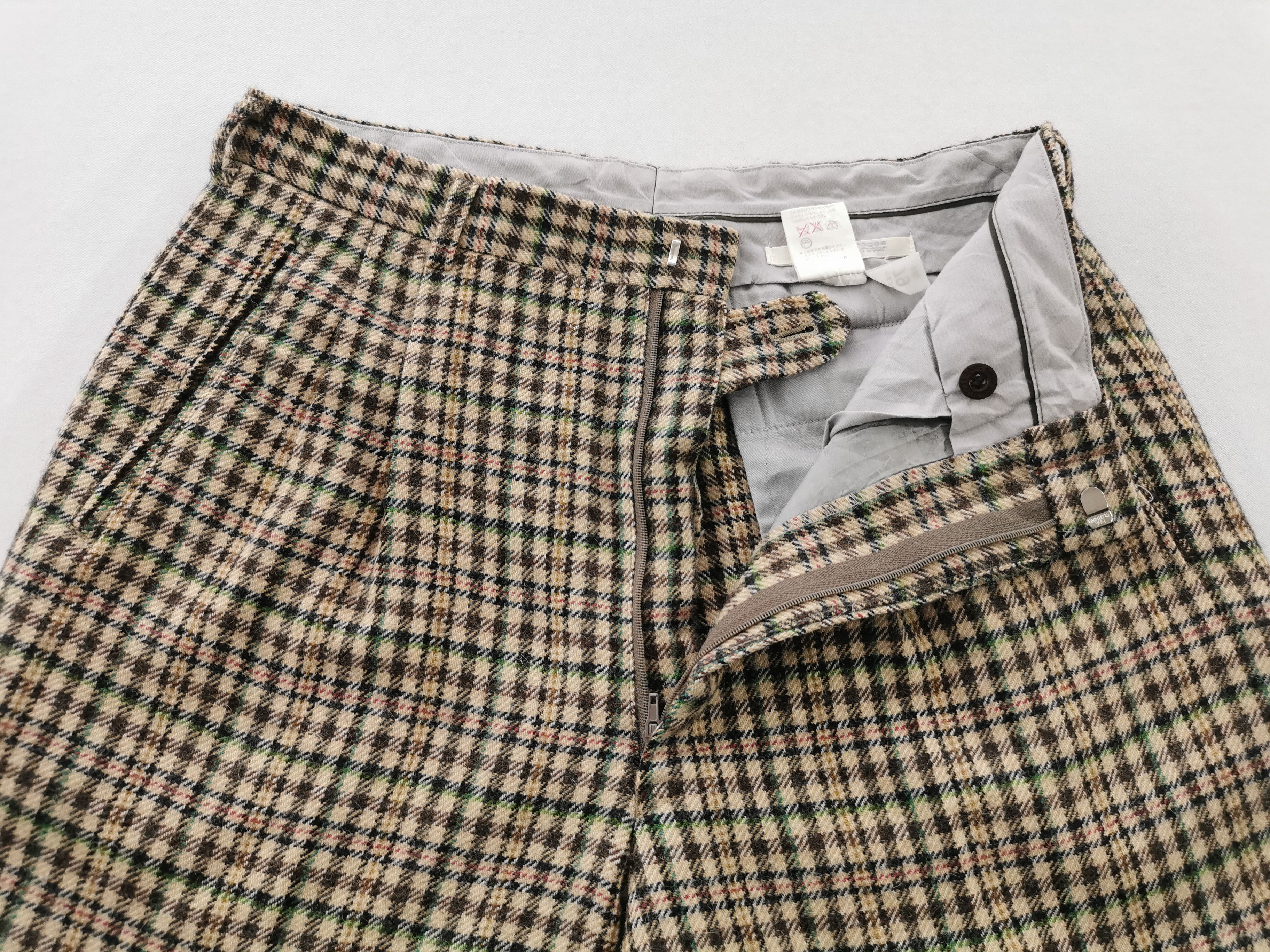 Courreges Vintage 90s Courreges Trouser Wool Pants Womens Size 31 Size 31" - 9 Thumbnail