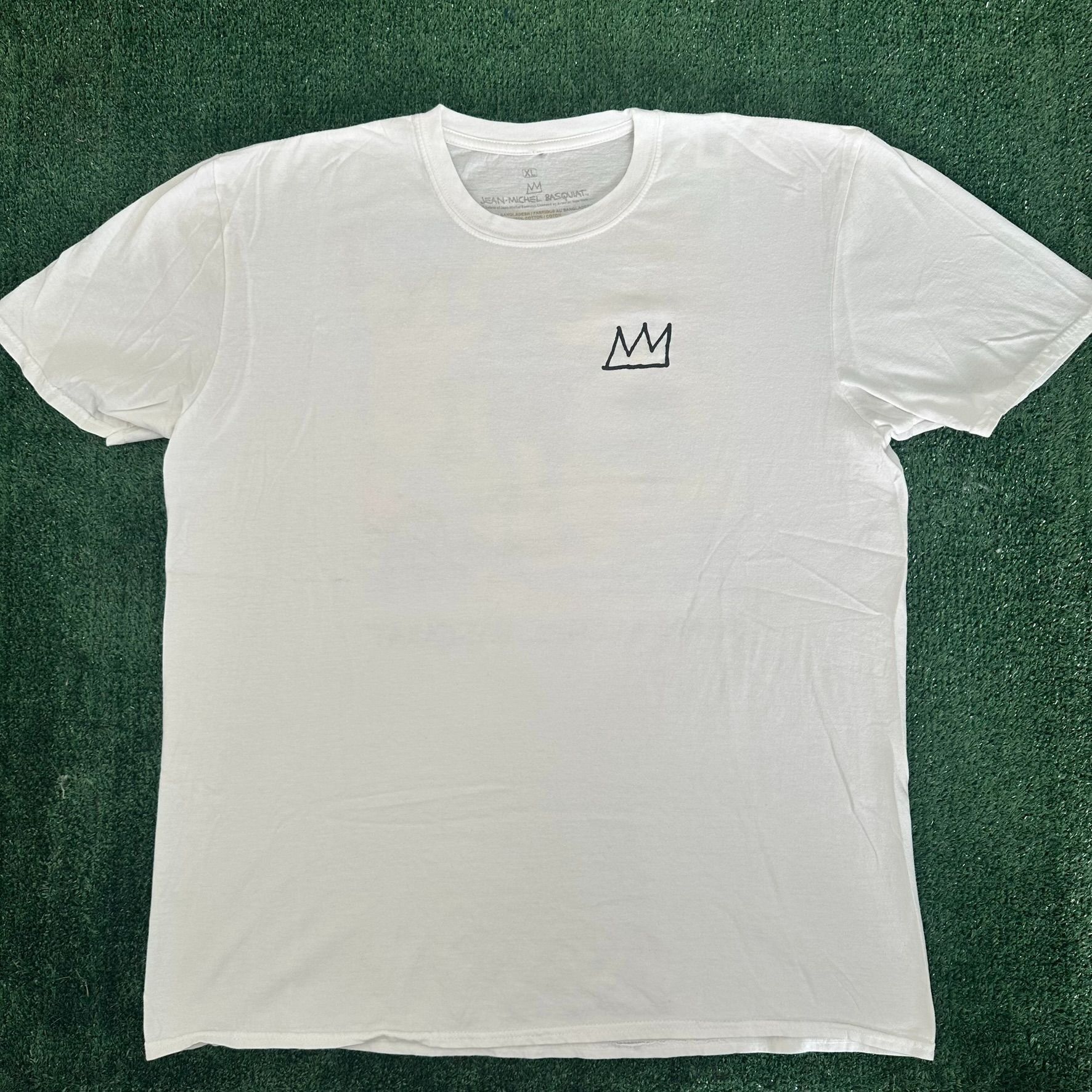 Jean-Michel Basquiat Jean Michel Basquiat Painting T-Shirt Fishing Robot Art Tee Size US XL / EU 56 / 4 - 5 Thumbnail
