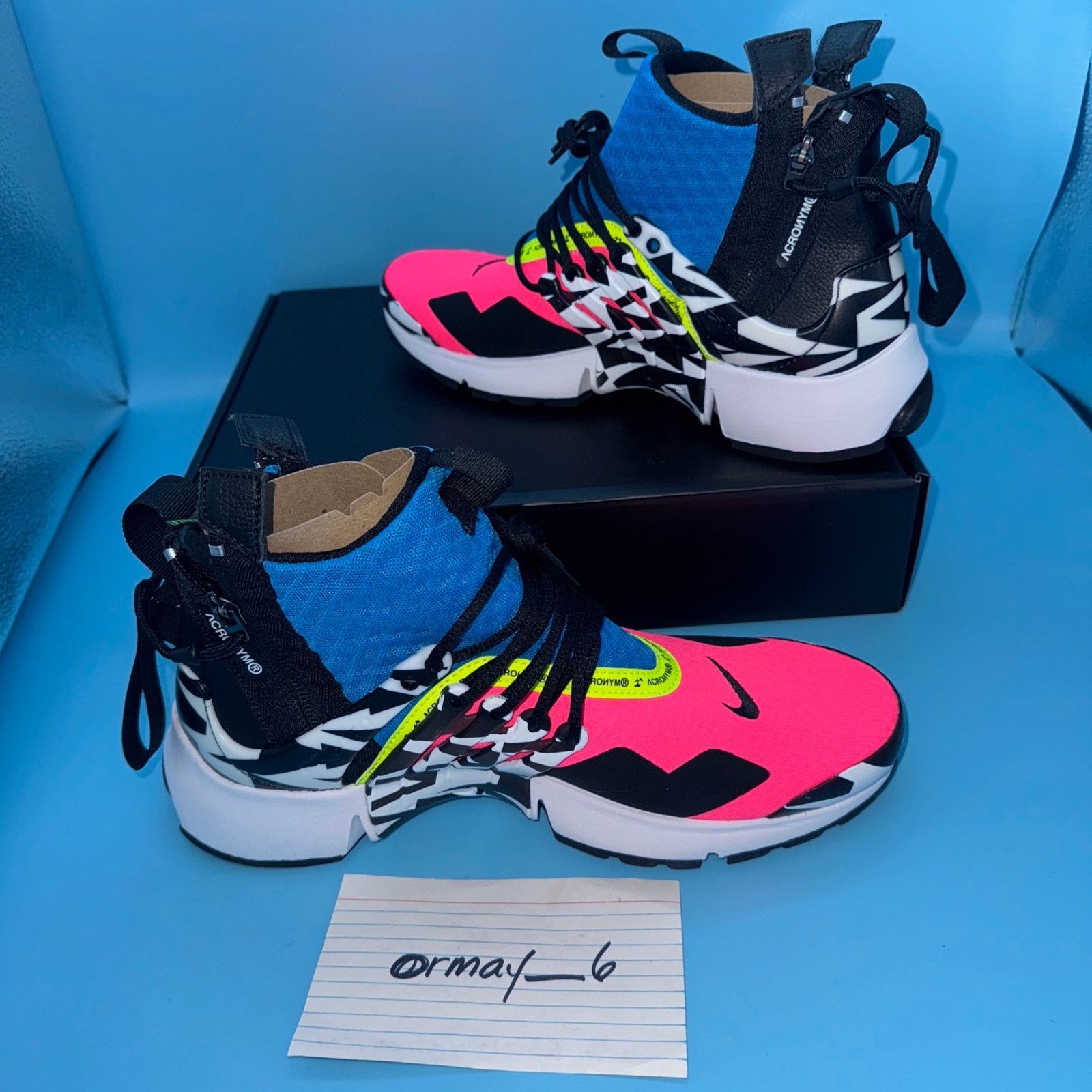 Nike Air Presto Mid X Acronym 2018 Nike Shoes Nike Presto Yellow