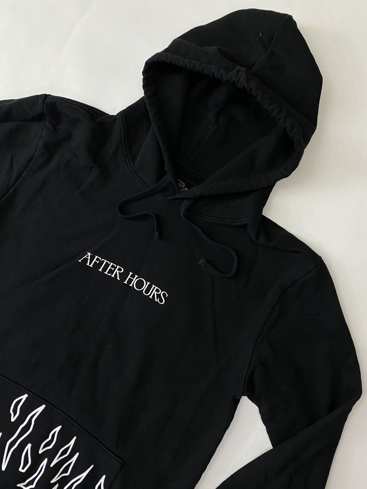 The Weeknd AFTER HOURS FLAMES HOODIE. Size US L / EU 52-54 / 3 - 11 Thumbnail