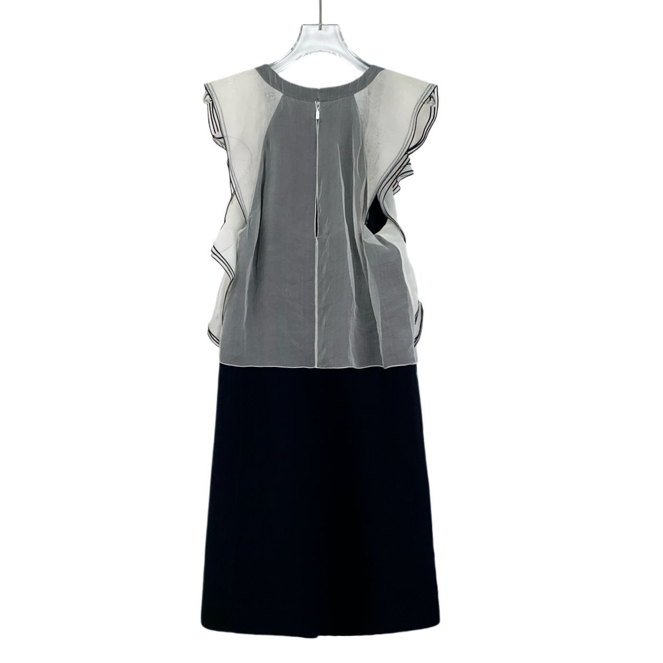 Chloe Chloé Multi-Layer Silk Ruffled Sleeve Dress 36 XS Round Neck Size XS / US 0-2 / IT 36-38 - 7 Thumbnail