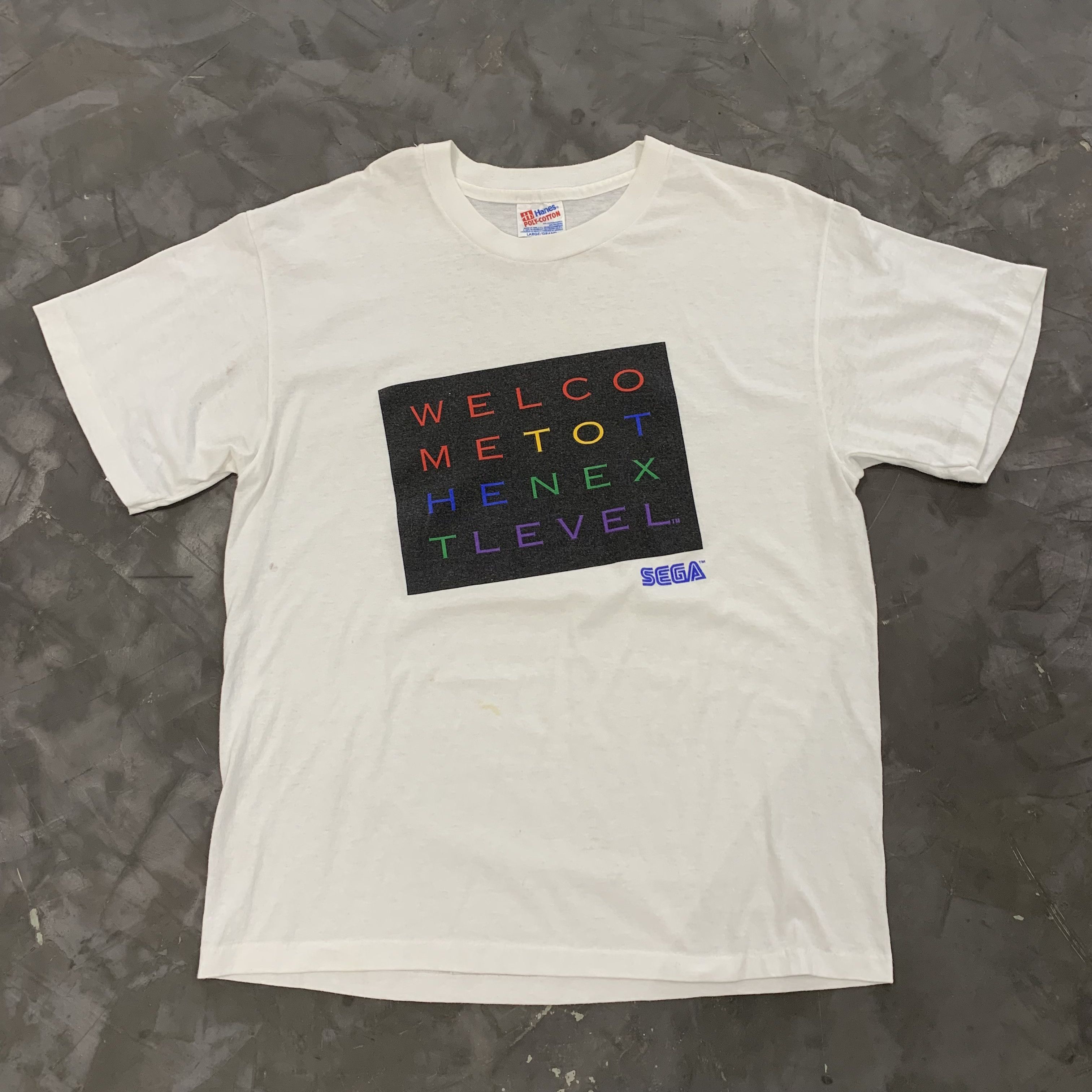 image of Vintage Sega in White, Men's (Size Large)