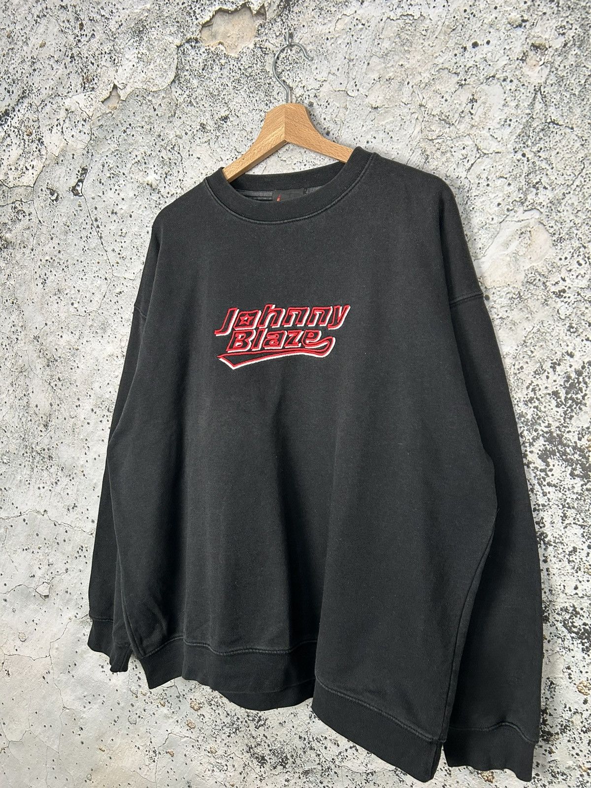 Vintage Johnny Blaze Rap Baggy Crewneck Streetwear Skate Archive 90s Size US XL / EU 56 / 4 - 2 Thumbnail
