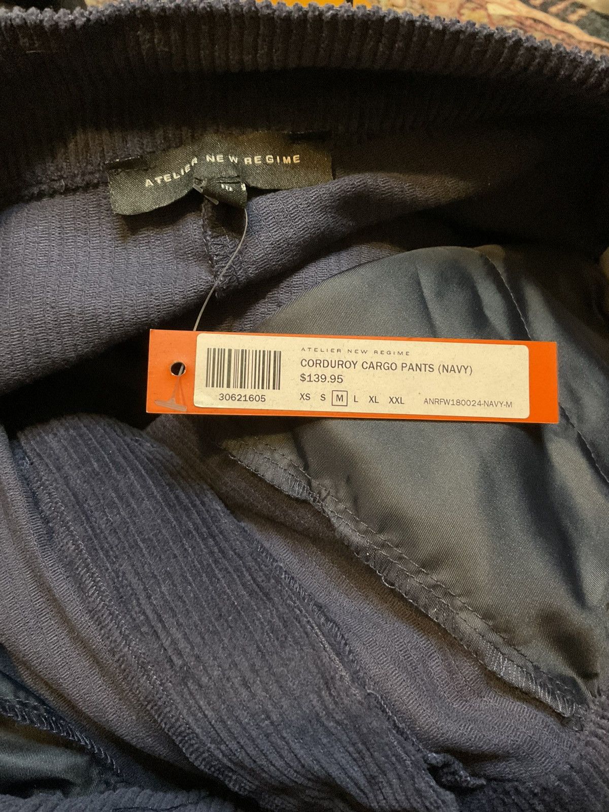 Atelier New Regime Atelier New Regime Corduroy Cargo Pants Size US 38 / EU 54 - 2 Thumbnail