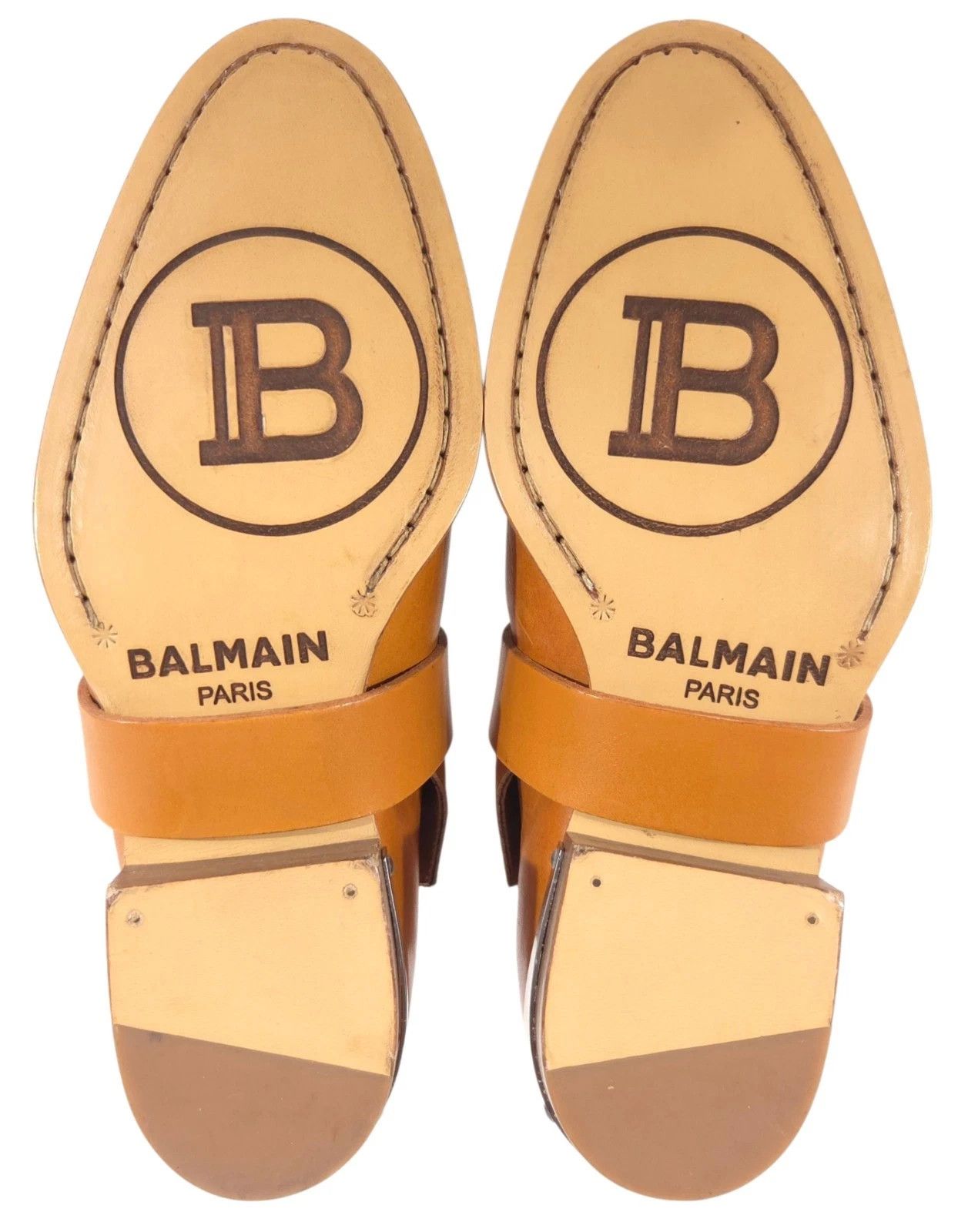 Balmain Balmain Ranger Buckle Leather Ankle Boots US 9 EU 39 Womens Size US 9 / IT 39 - 10 Thumbnail