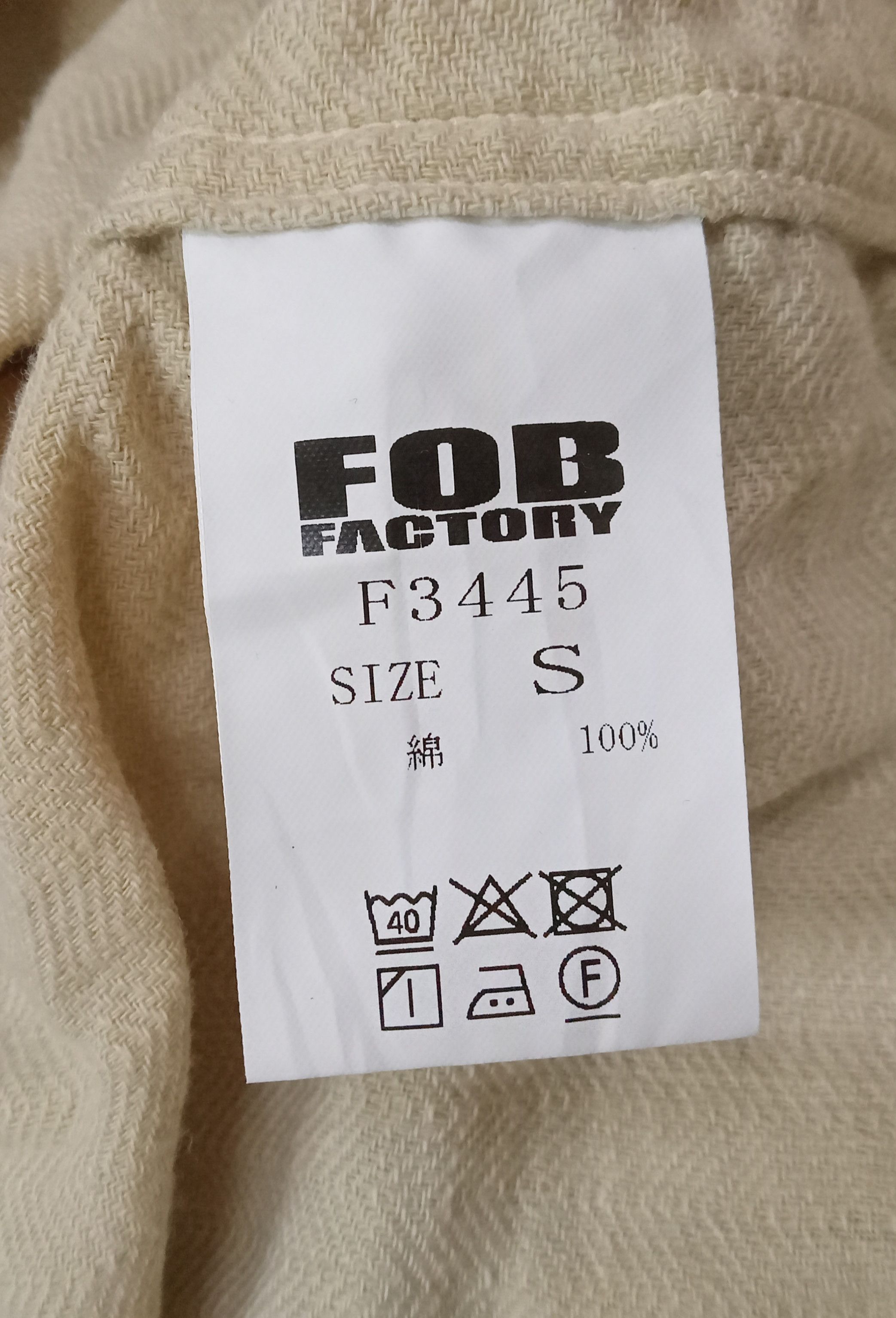 FOB Factory × Japanese Brand Fob Factory Button up Shirt Size US S / EU 44-46 / 1 - 3 Thumbnail