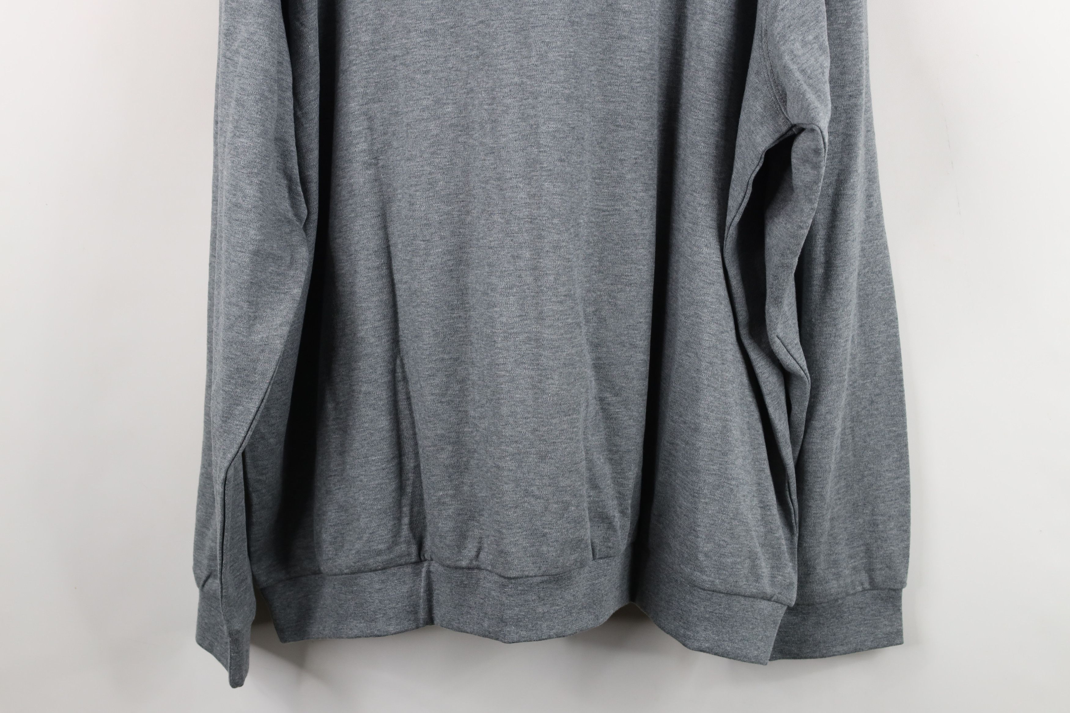 Eddie Bauer Vintage Eddie Bauer Pullover Long Sleeve Polo Shirt Gray Size US XXL / EU 58 / 5 - 10 Thumbnail