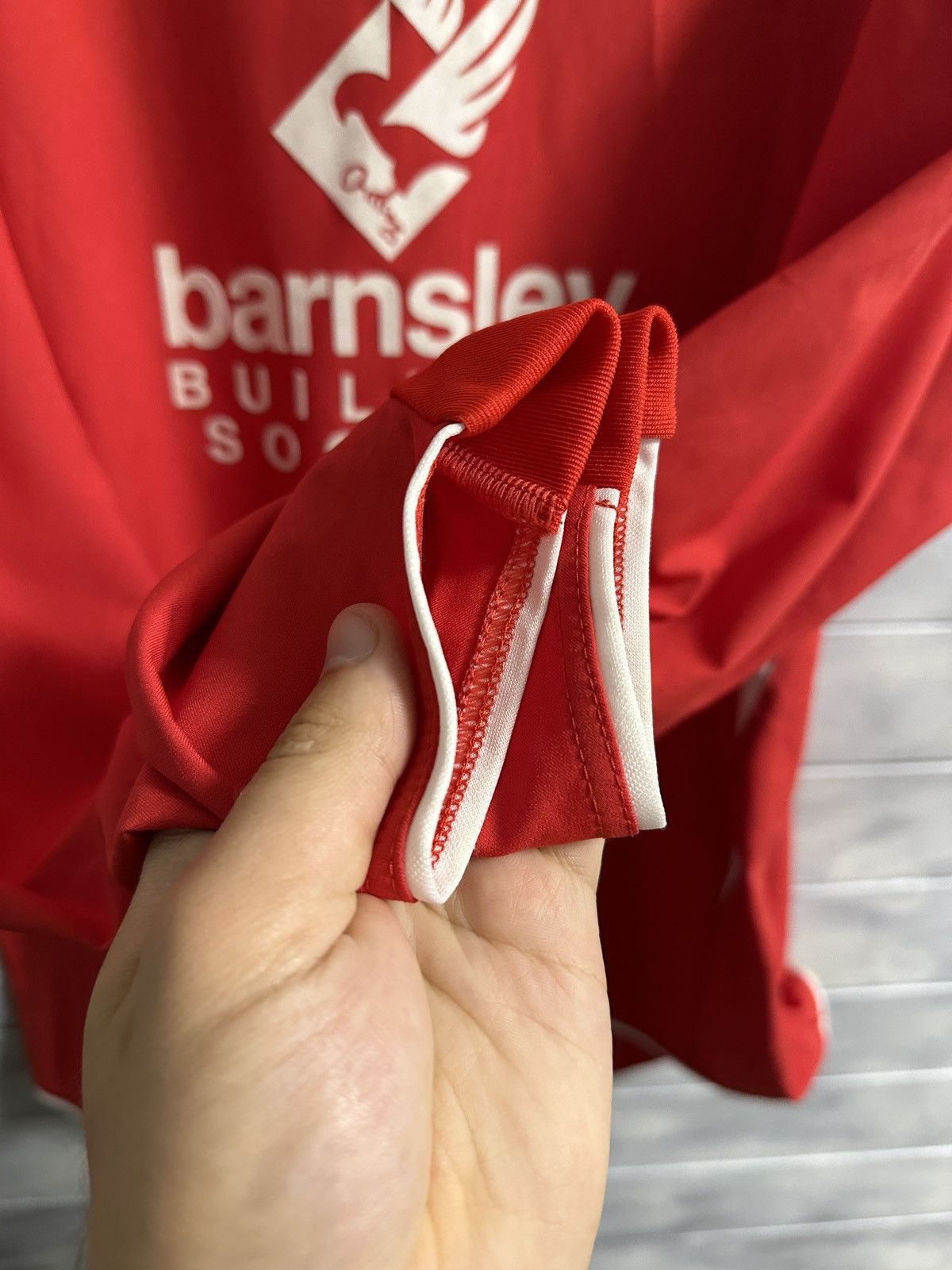 Vintage Rare Vintage Long-Sleeve Jako Barnsley Perrys Austin Size US L / EU 52-54 / 3 - 7 Thumbnail