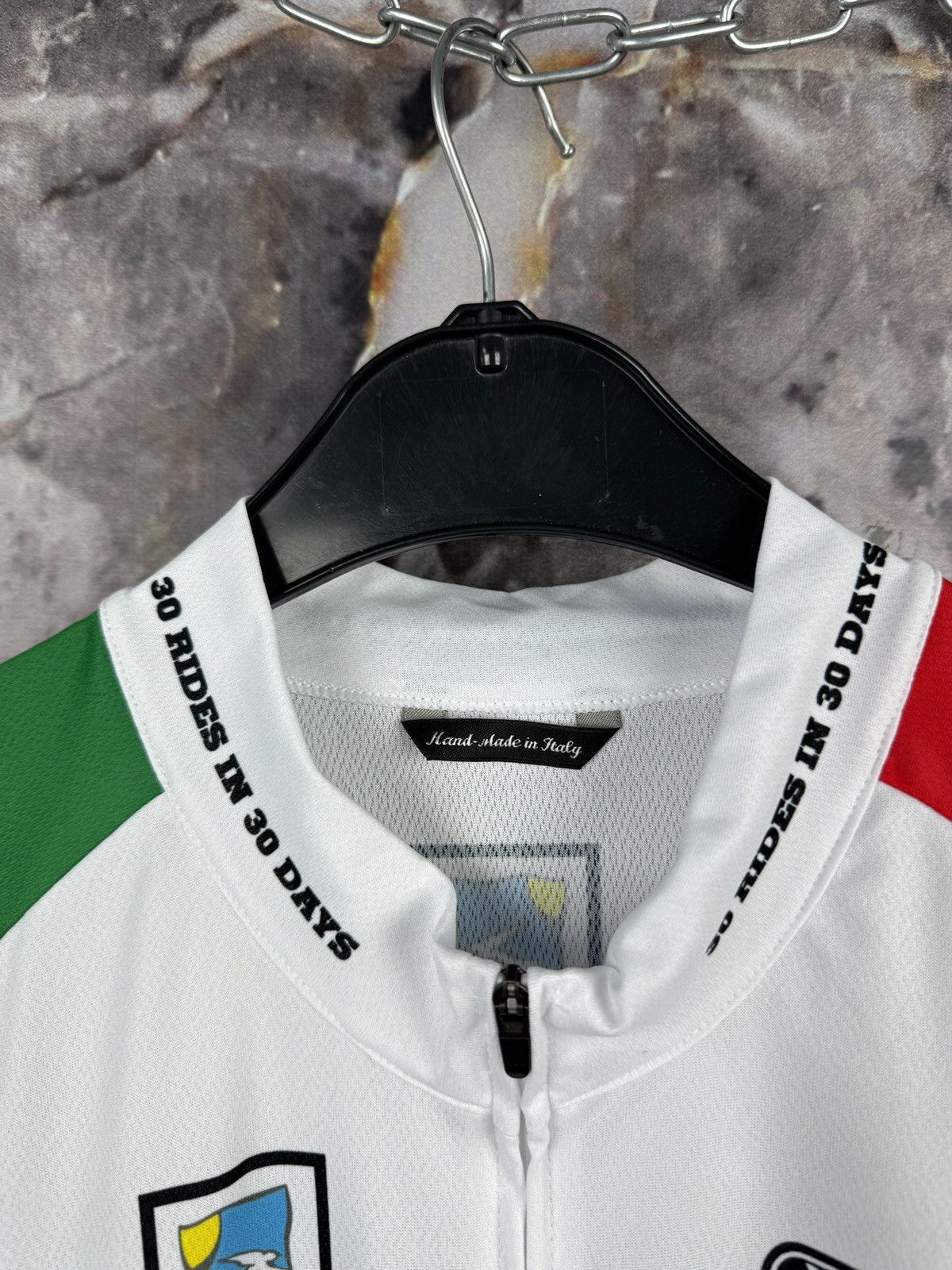 Giordano Cycling Jersey 30 Rides in 30 Days Challenge Full Zip Size US XXL / EU 58 / 5 - 8 Thumbnail