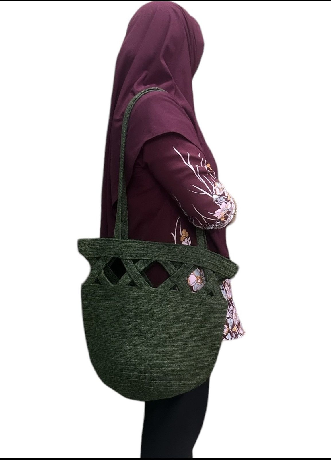 Issey Miyake RARE ISSEY SPORT ISSEY MIYAKE CROCHET LONG SHOULDER BAG Size ONE SIZE - 1 Thumbnail