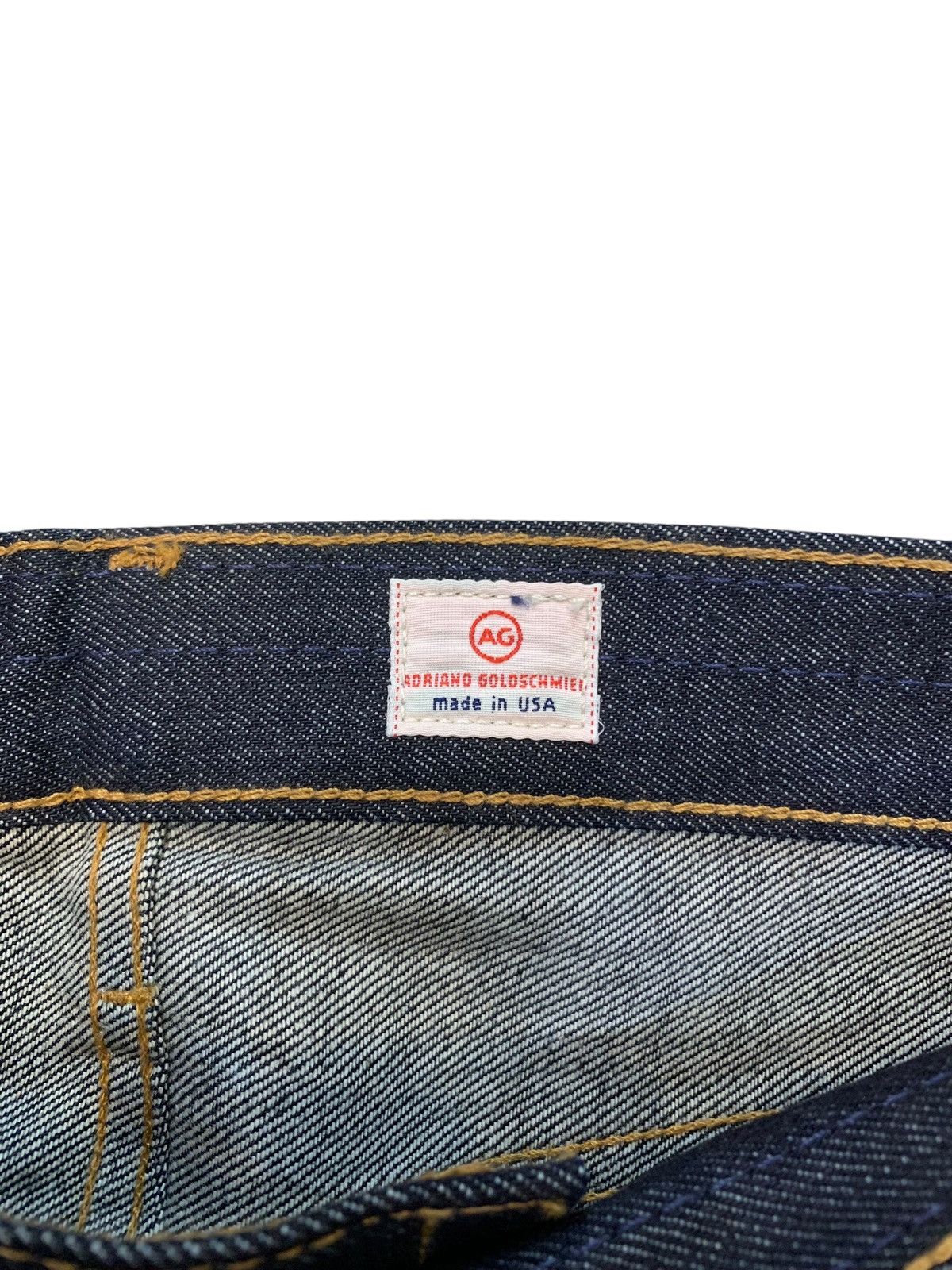 AG Adriano Goldschmied NEW! AG Adriano Goldschmied raw Denim 14oZ selvedge denim Size US 29 - 5 Thumbnail