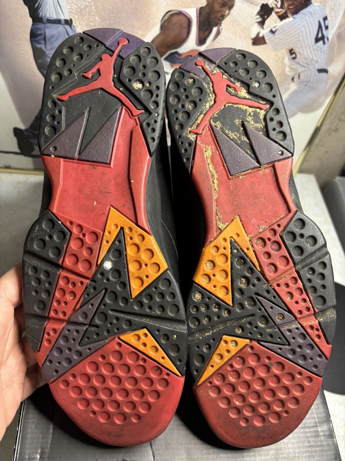 Jordan Brand Air Jordan 7 Retro 2012 raptor Size US 10.5 / EU 43-44 - 5 Thumbnail