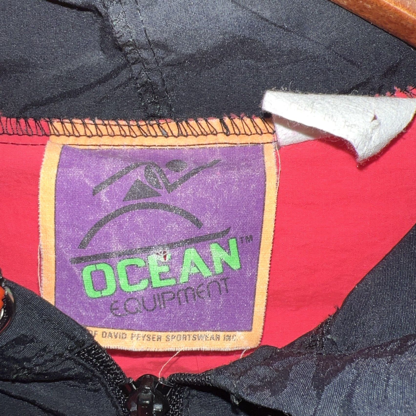 Equipment VINTAGE Ocean Equipments Windbreaker Jacket Mens Size M Half Zip Pullover Black Size US M / EU 48-50 / 2 - 4 Thumbnail