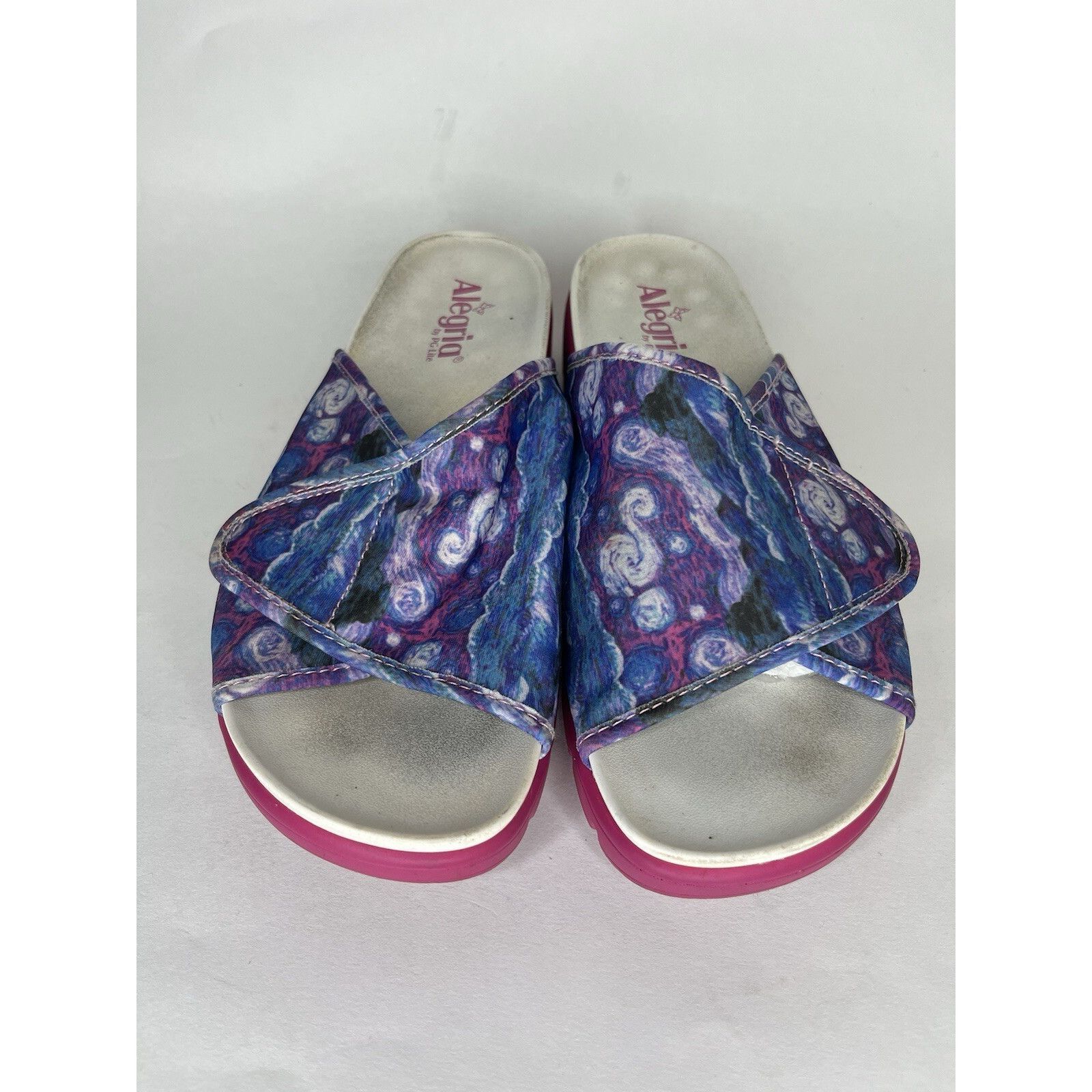 Allegri Alegria AIR-267 AIRIE Such A Monet Platform Slide Sandals Wo Size US 10.5 / IT 40.5 - 16 Thumbnail