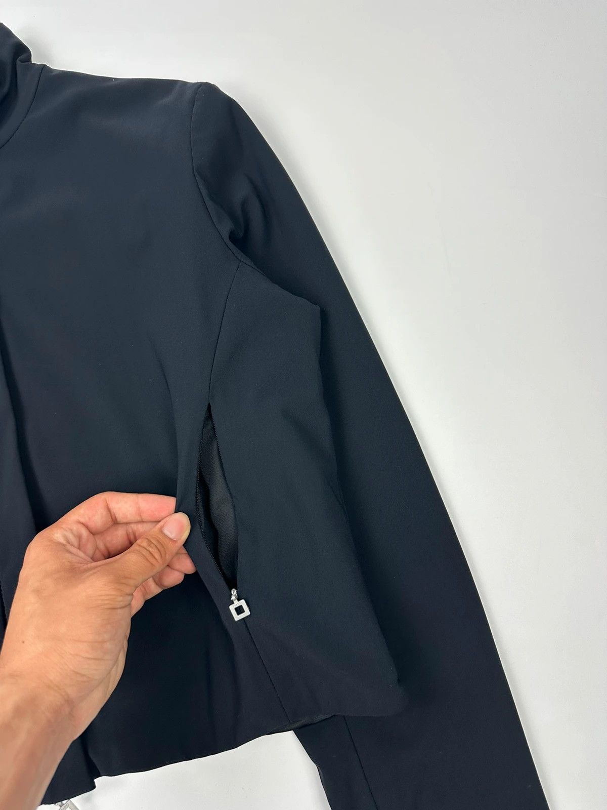 Marithe + Francois Girbaud Marithé + François Girbaud 00’s Navy Blue Padded Jacket Size M / US 6-8 / IT 42-44 - 3 Thumbnail
