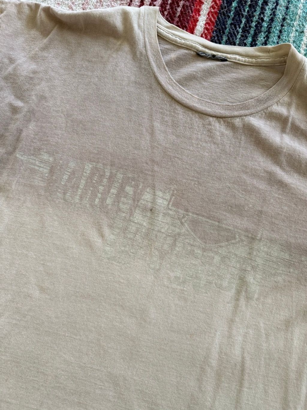 Harley Davidson × Vintage Vintage Harley Davidson Savannah Georgia Beige Short Sleeve Size US XL / EU 56 / 4 - 2 Thumbnail