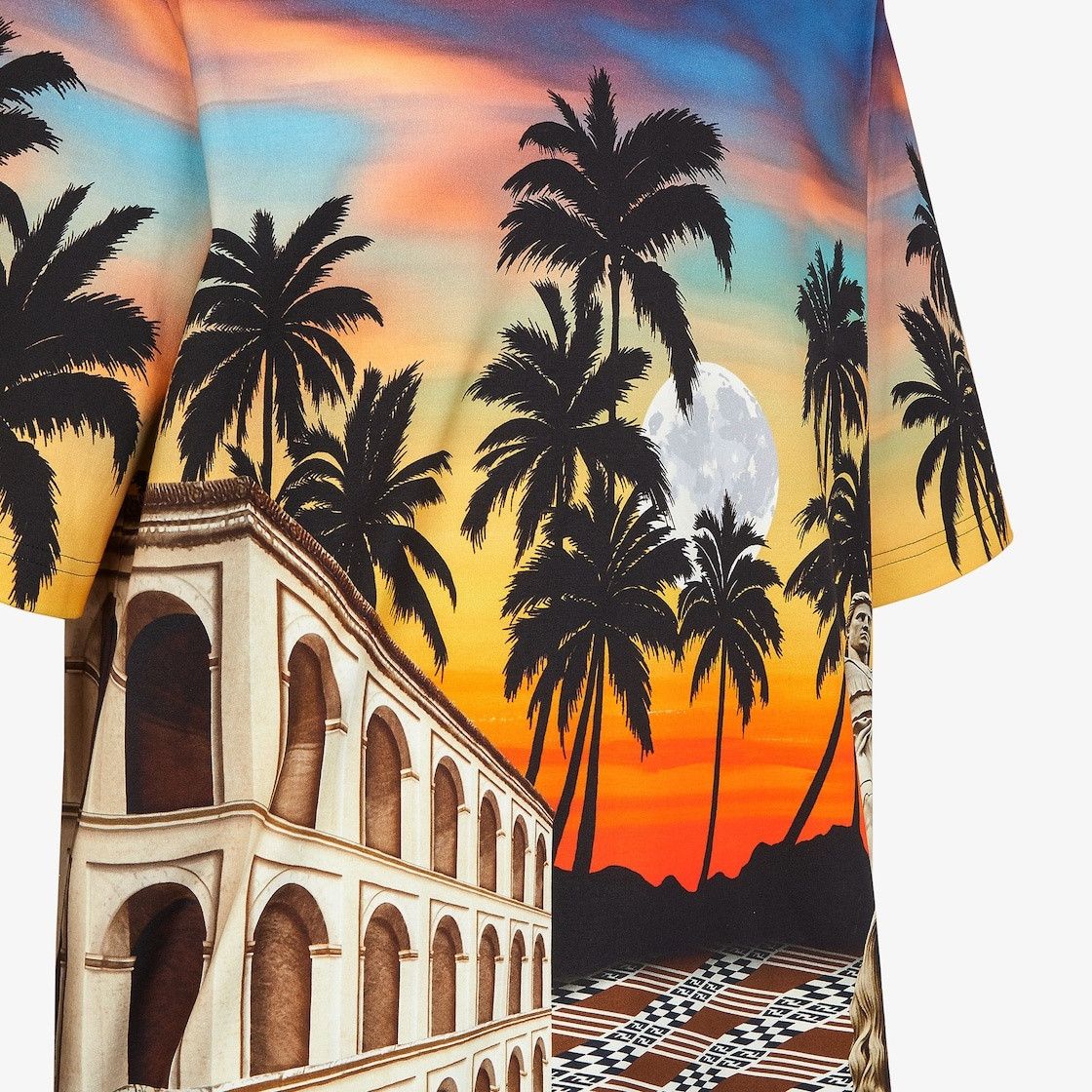 Fendi o1s1wg110525 T- Shirt in Multicolor Size US L / EU 52-54 / 3 - 3 Thumbnail