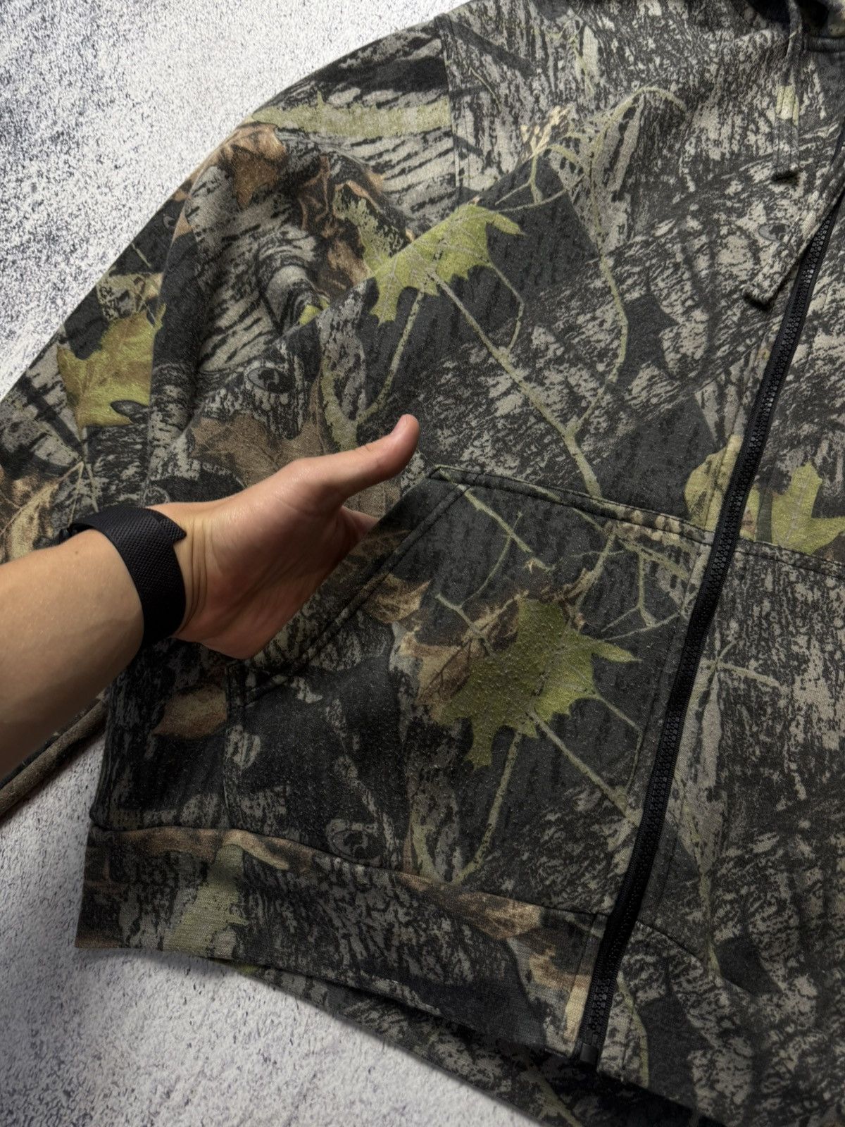 Carhartt Crazy Vintage Y2K Realtree Camo Zip Hoodie Carhartt Style Size US XXL / EU 58 / 5 - 9 Thumbnail