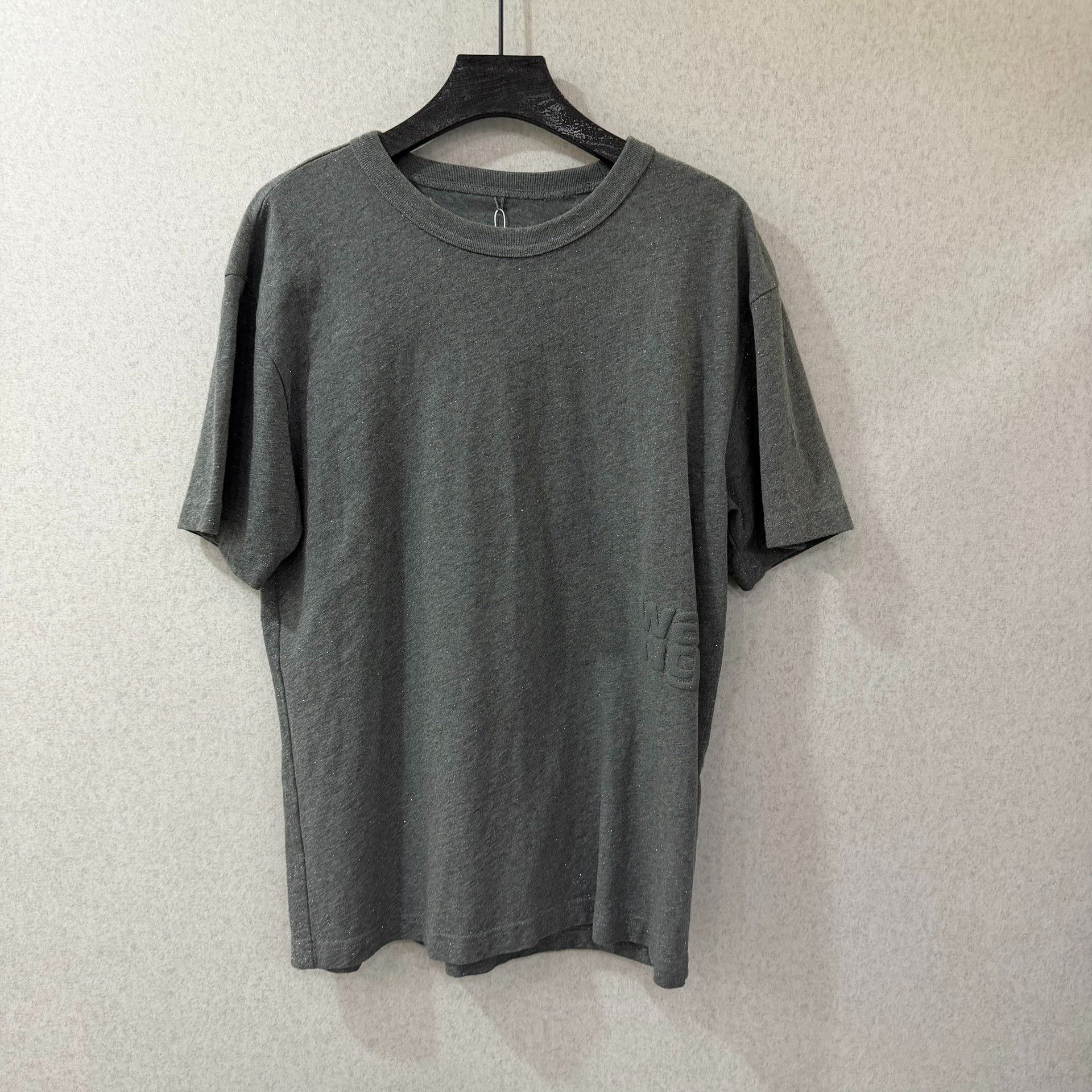 Alexander Wang Alexander Wang Silver T-Shirt XS Women Size XS / US 0-2 / IT 36-38 - 1 Thumbnail