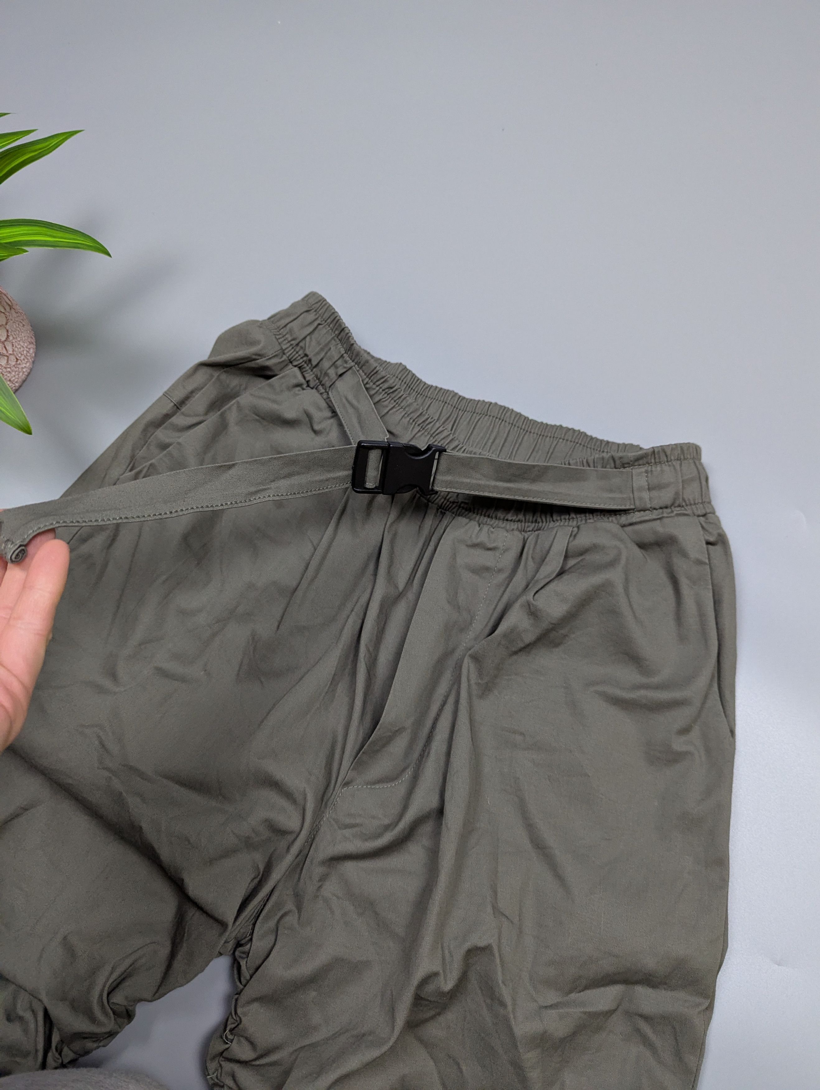 Hysteric Glamour Genius Men’s Loose Olive Green Army Cargo Pants Size M|L Size US 32 / EU 48 - 11 Thumbnail