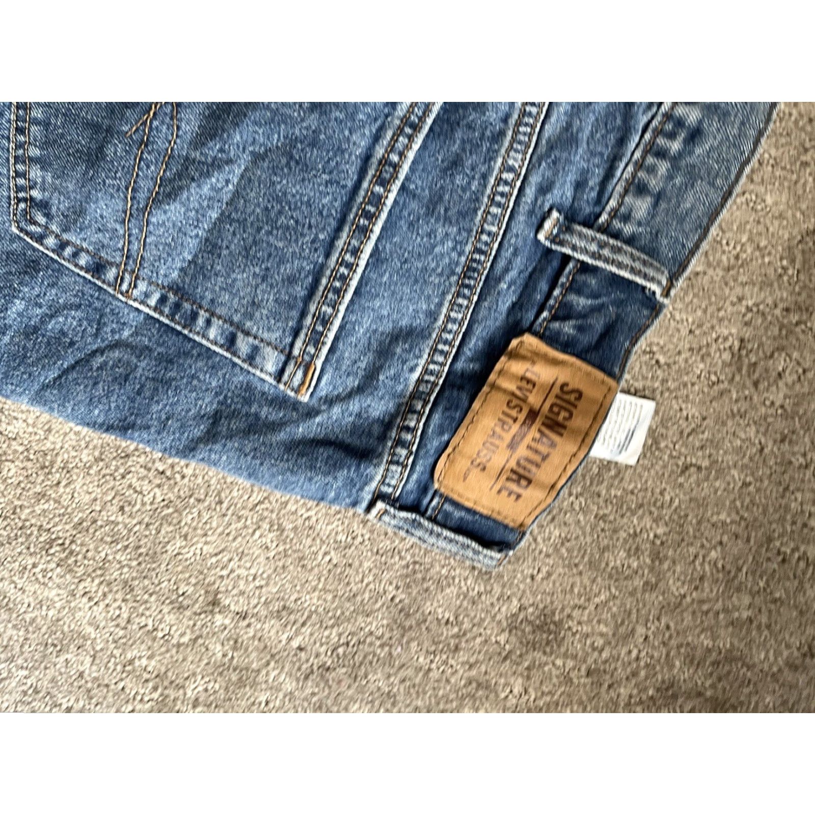 Vintage Signature by Levi Strauss & Co. Jeans Mens Size 42x30 Relaxed Fit Blue Size US 42 / EU 58 - 4 Thumbnail