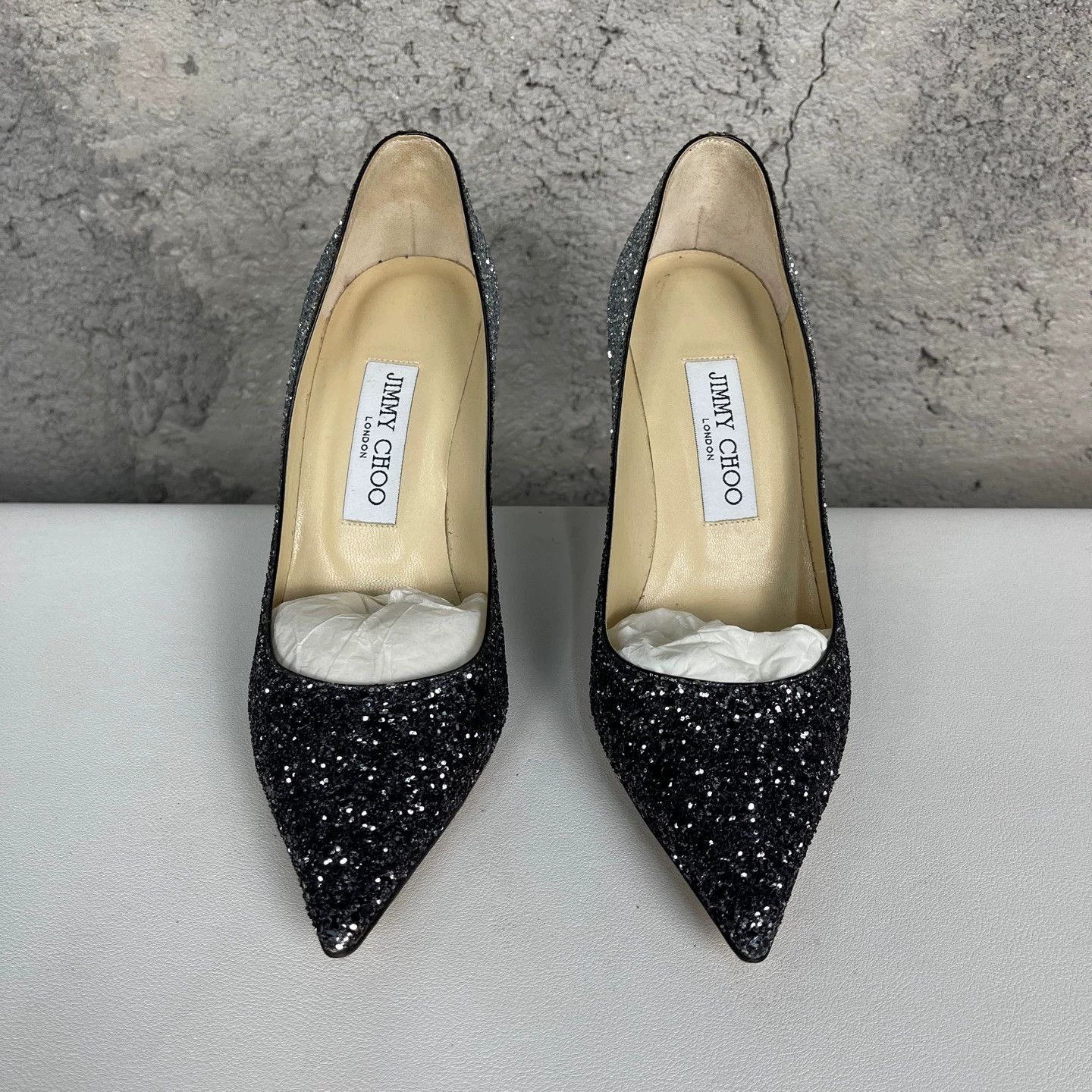 Jimmy Choo Jimmy Choo Gradient Sequin Pumps 36 Unworn Size US 5.5 / IT 35.5 - 7 Thumbnail