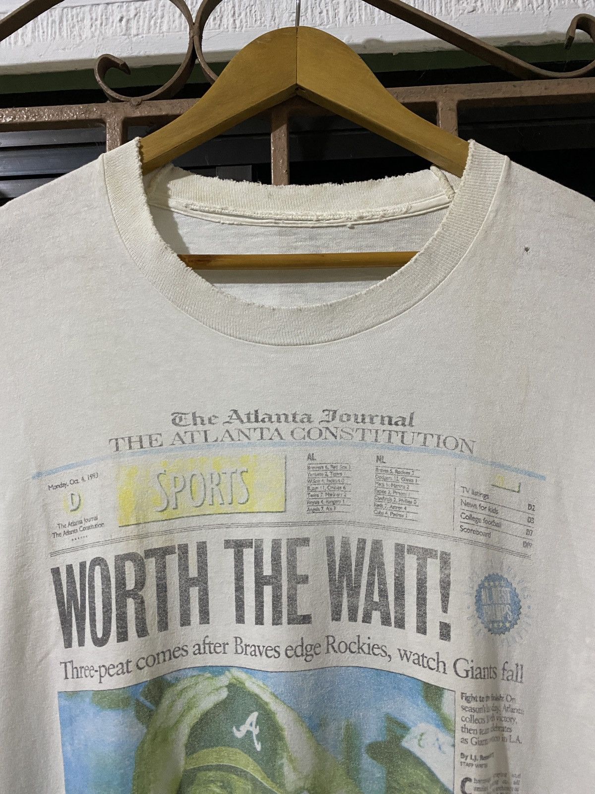 Vintage @1993 The Atlanta Journal-Constitution Size US L / EU 52-54 / 3 - 2 Thumbnail