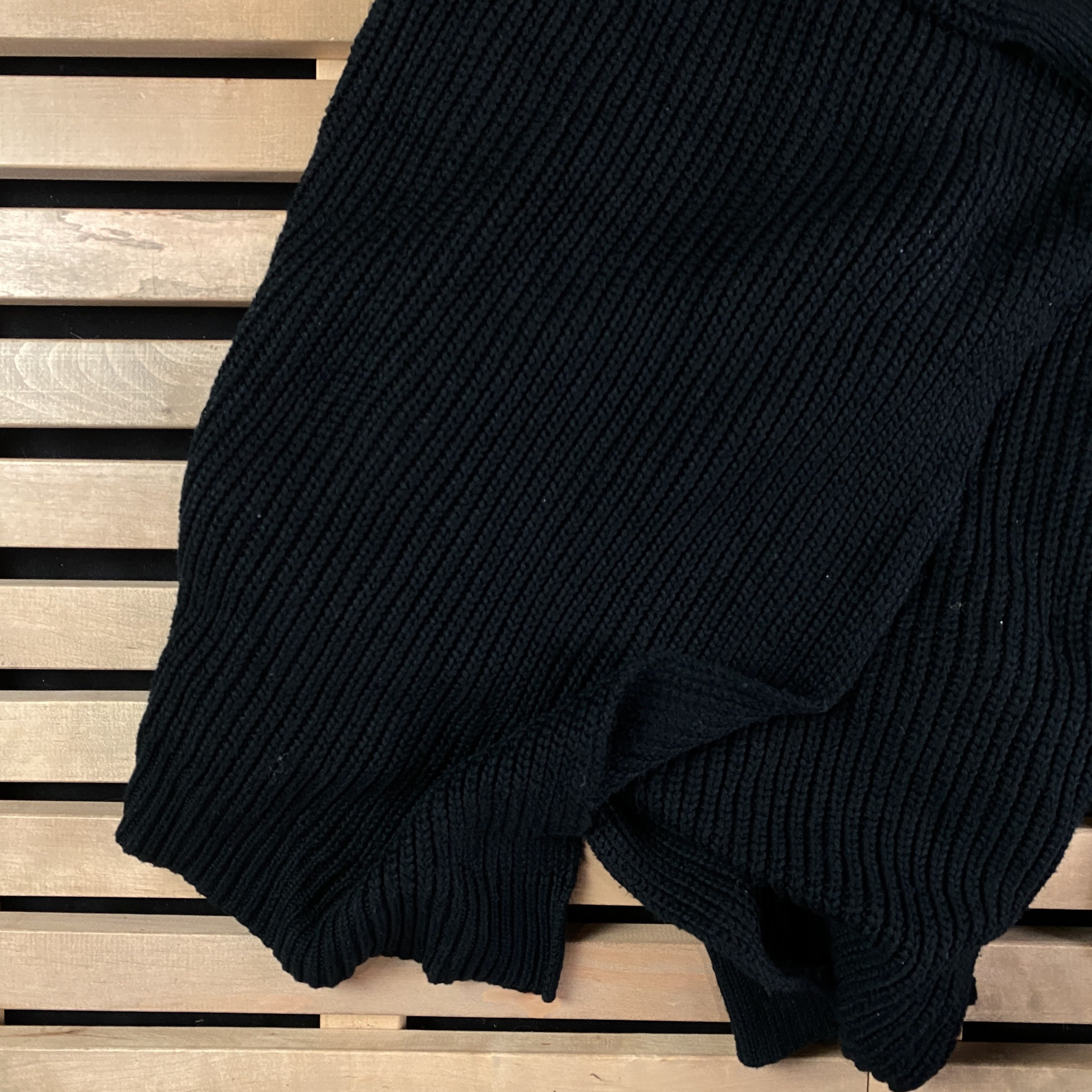 Polo Ralph Lauren × Ralph Lauren Women’s Cardigan Sweater Polo Ralph Lauren Size M Black Size M / US 6-8 / IT 42-44 - 3 Thumbnail