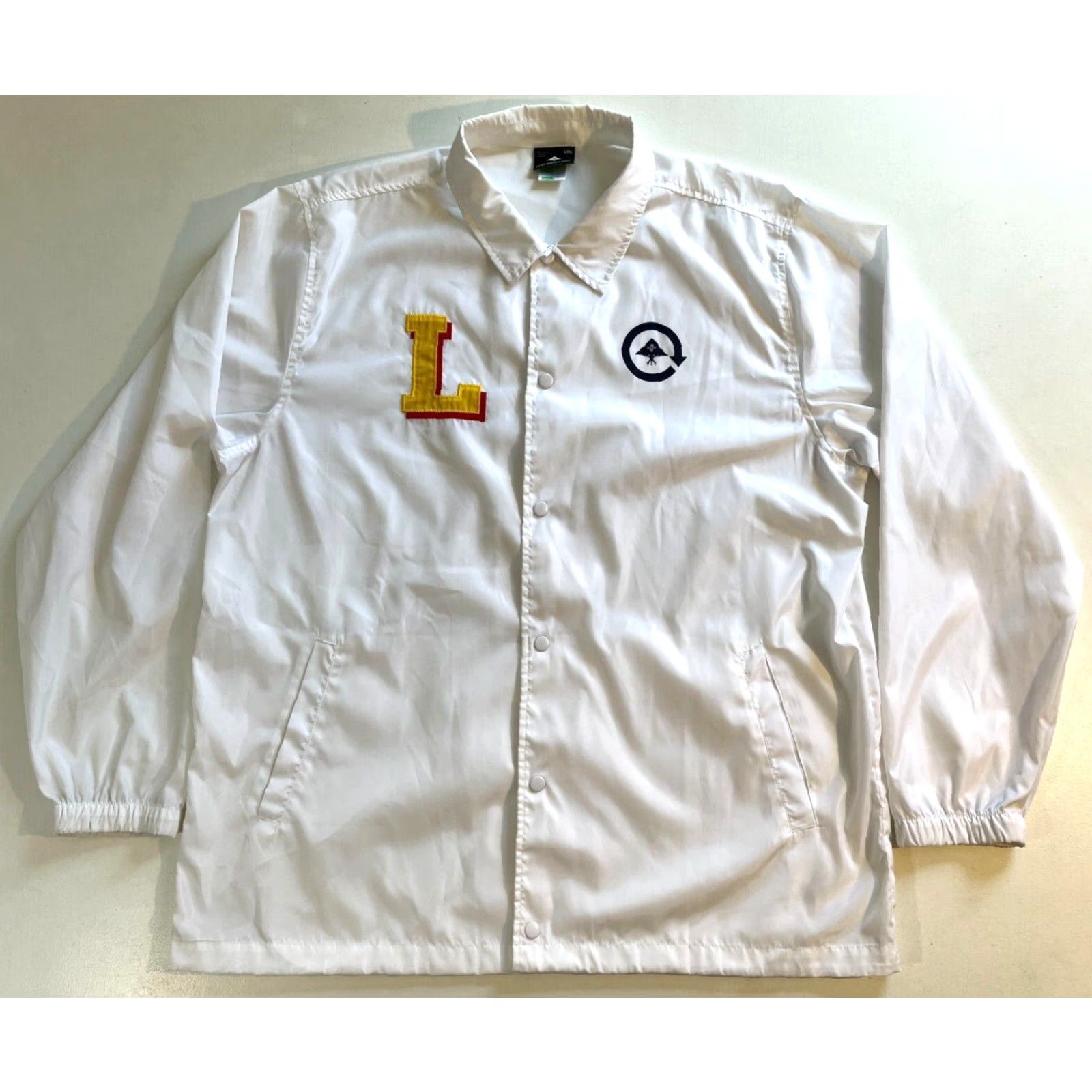 Vintage LRG Lifted Research Group Windbreaker Jacket 3XL Mens White Logo Lightweight Casual Streetwear Windbreaker Jacket Size US XXL / EU 58 / 5 - 4 Thumbnail