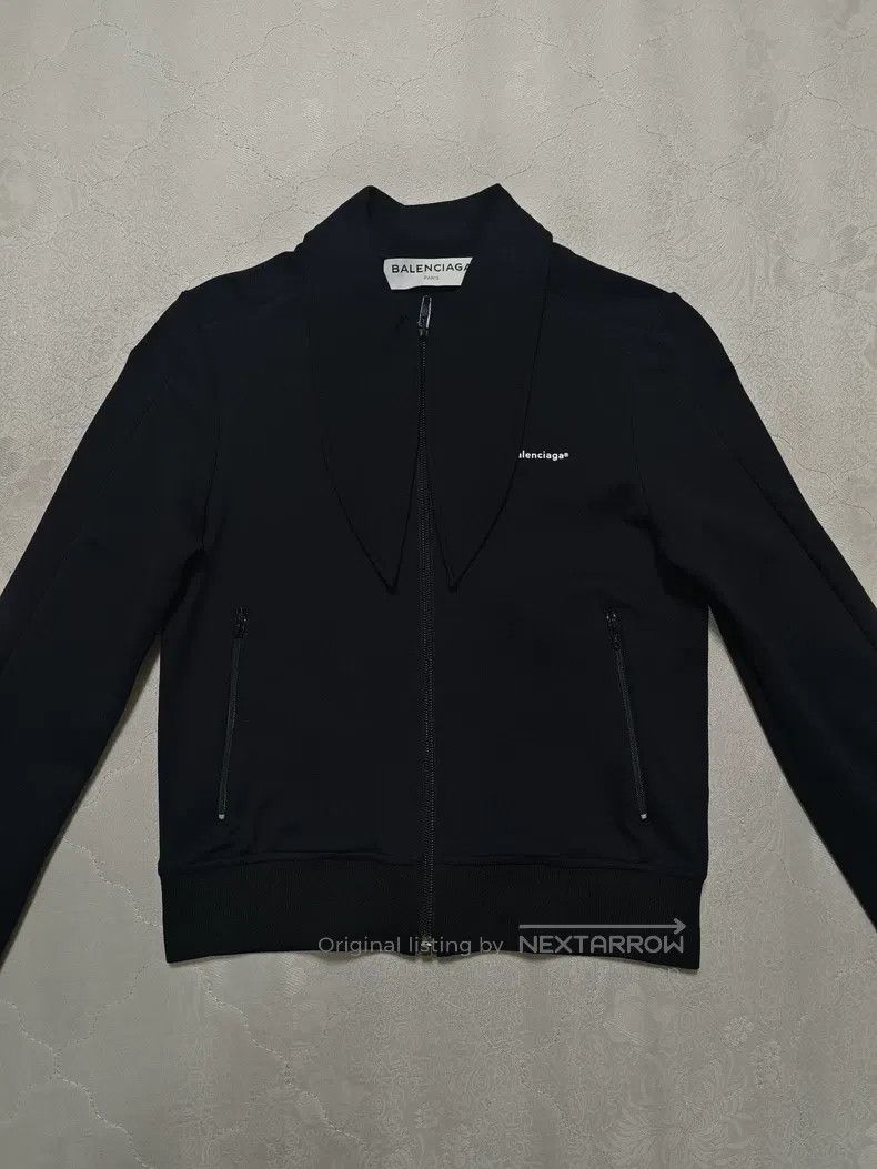 Balenciaga Balenciaga Bow Tie Zipper Black Jacket, Size 36 Size XS / US 0-2 / IT 36-38 - 1 Thumbnail