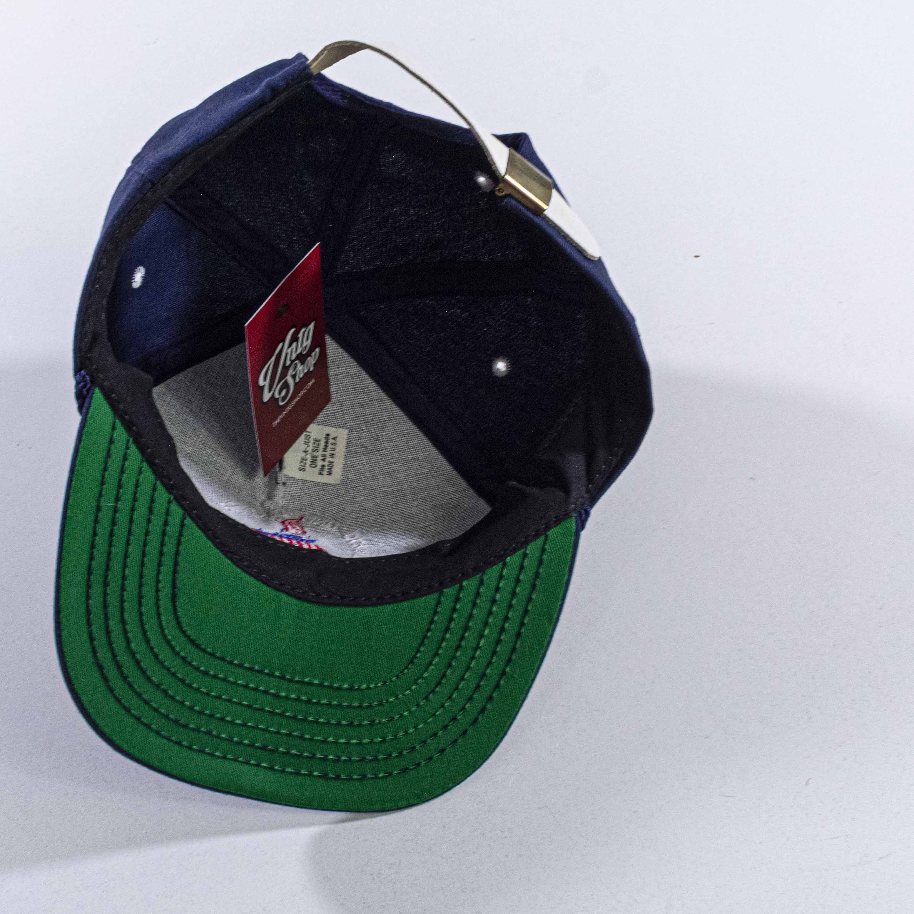 Vintage US Olympic Training Center Rope Hat Leather Strapback Size ONE SIZE - 7 Thumbnail