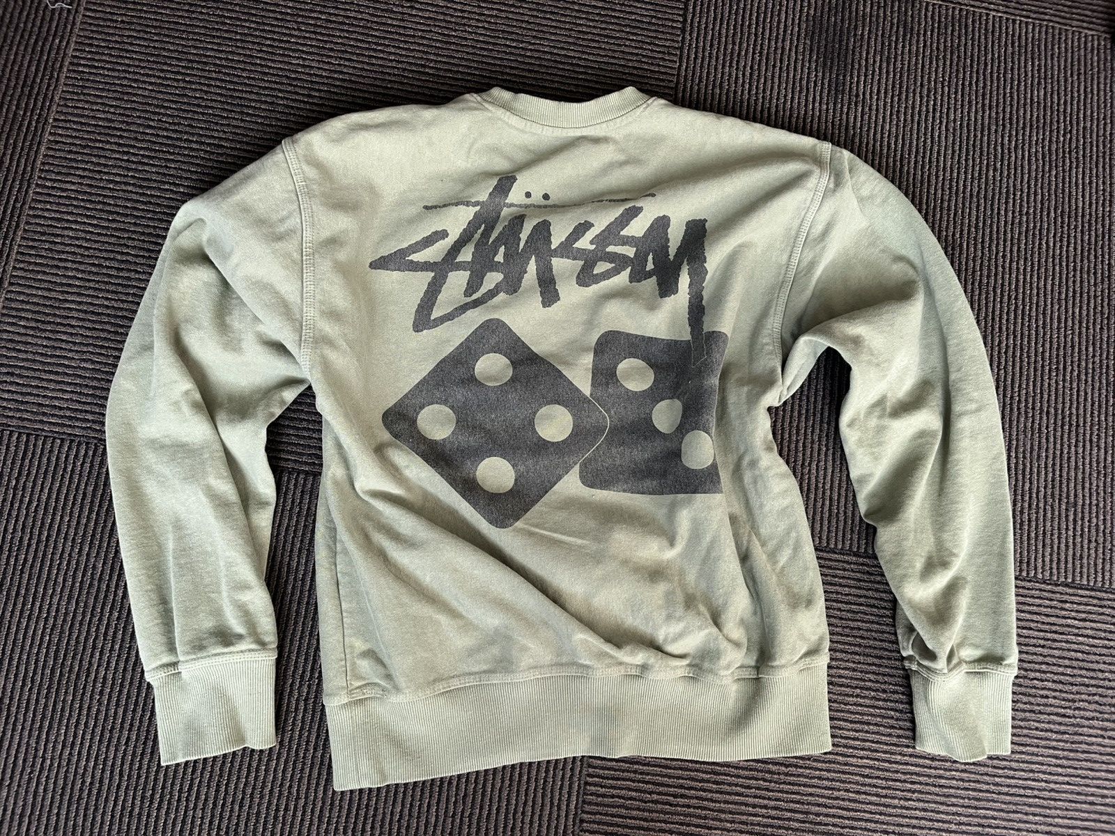 Stussy Stussy Green Dice Sweater Size US M / EU 48-50 / 2 - 2 Thumbnail