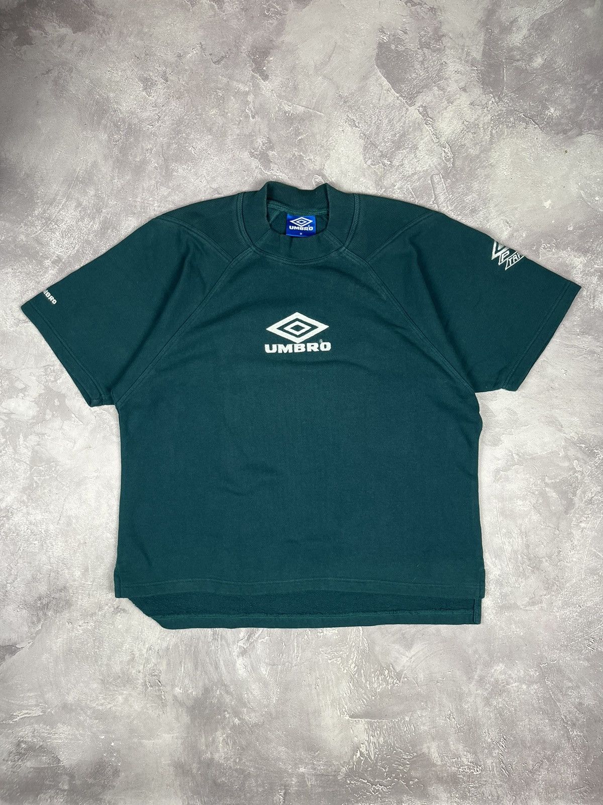 Umbro Vintage Umbro Pro Training Heavy T-Shirt M Green Size US M / EU 48-50 / 2 - 1 Thumbnail