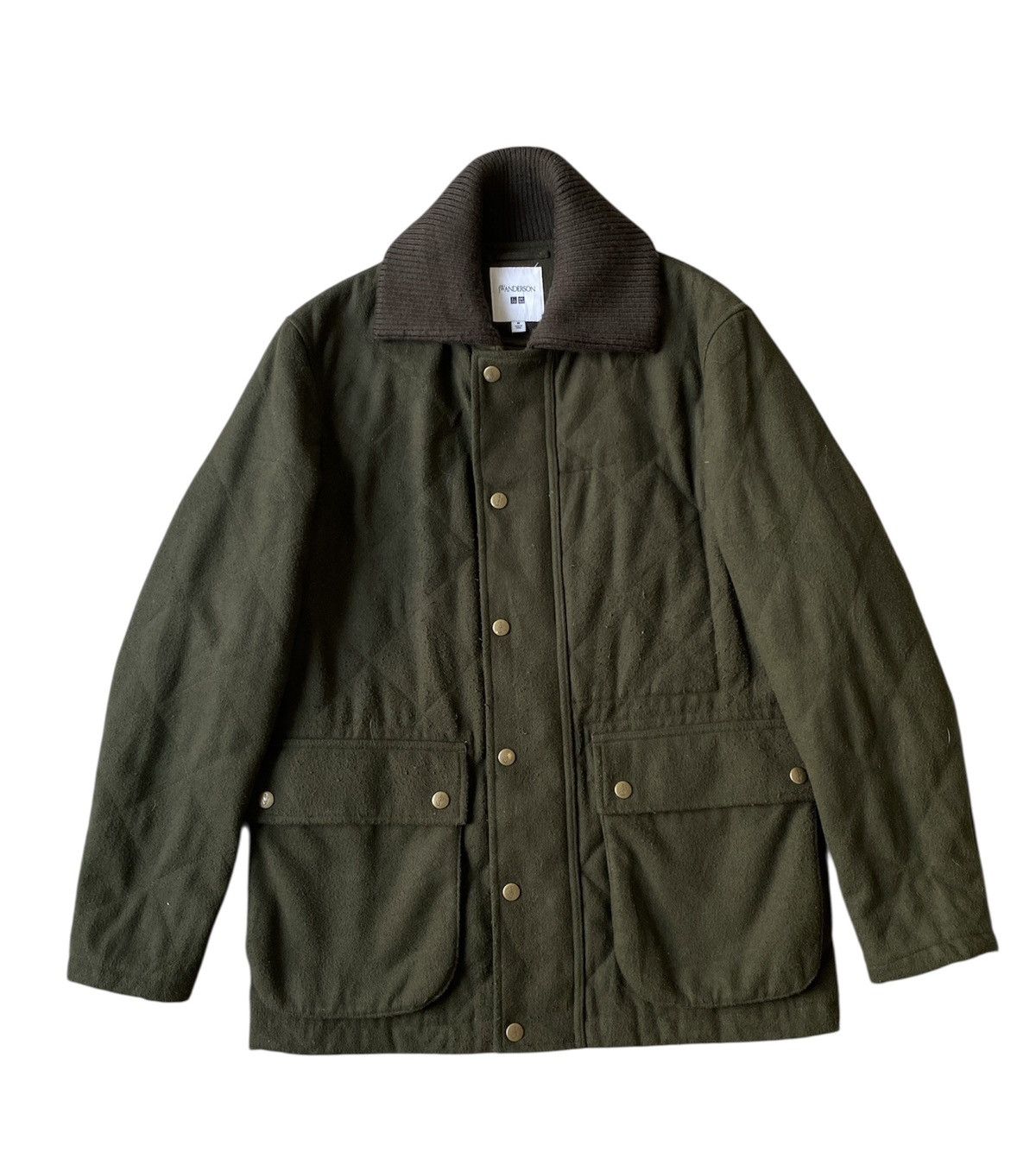 JW Anderson × Uniqlo Uniqlo x J.W. Anderson wool blend quilted hunting jacket Size US M / EU 48-50 / 2 - 1 Thumbnail
