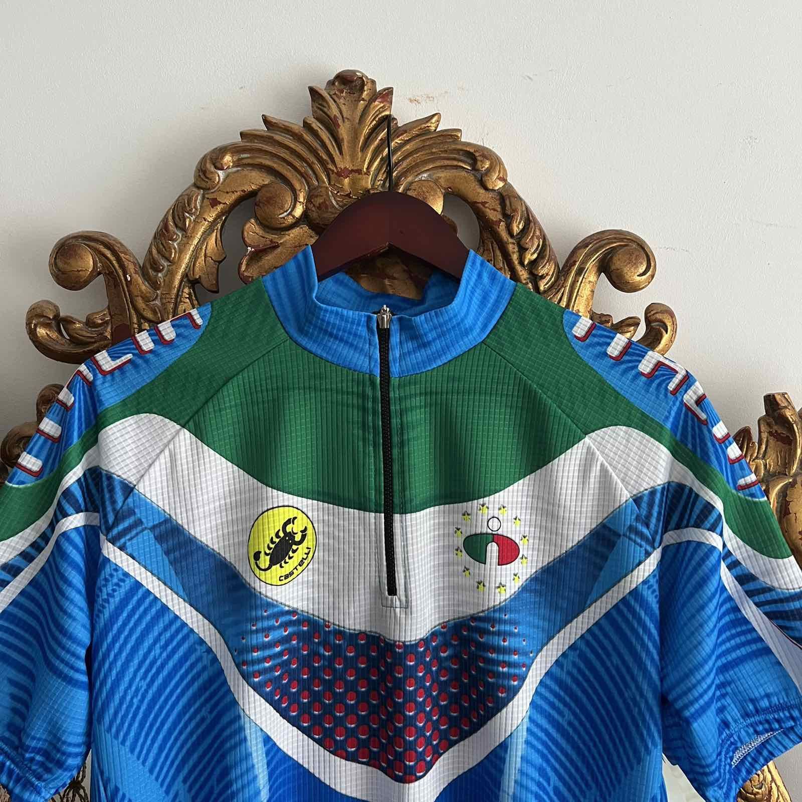 Vintage Vintage Castelli Italy Jersey Bike shirt Cycling Size US XXL / EU 58 / 5 - 3 Thumbnail