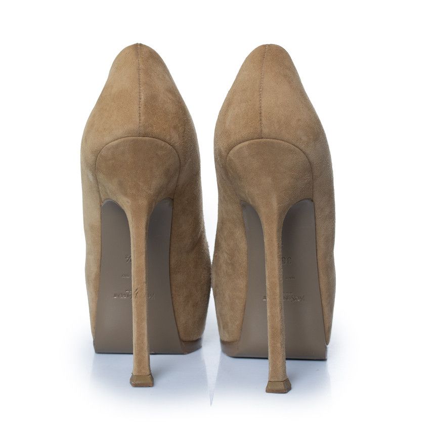 Yves Saint Laurent Yves Saint Laurent, suede tribute pumps Size US 5.5 / IT 35.5 - 7 Thumbnail