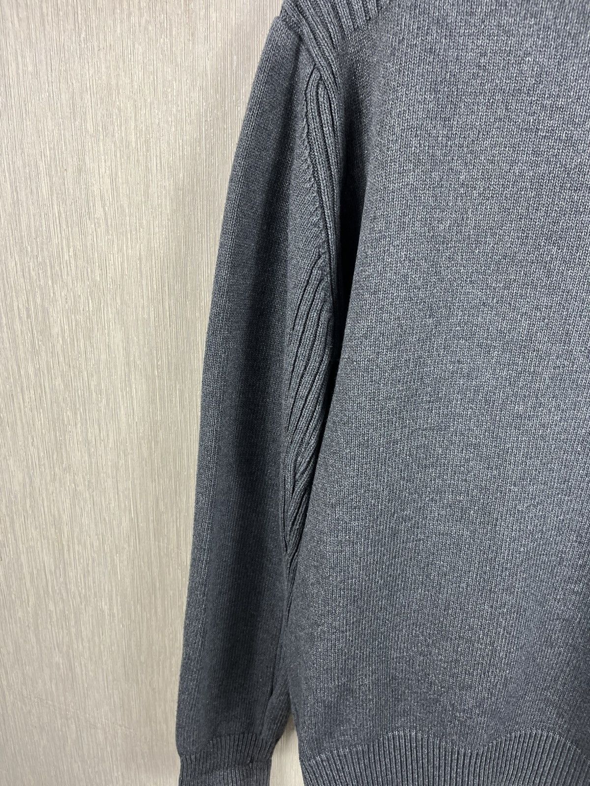 Schott × Vintage Vintage Schott NYC zip knitted sweater button up knit hoodie Size US XL / EU 56 / 4 - 22 Thumbnail
