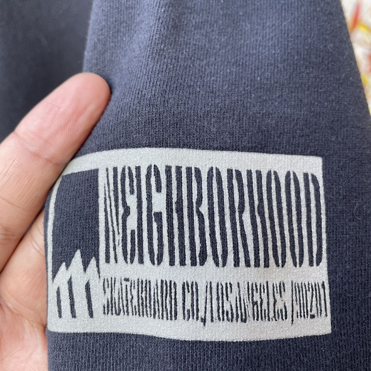 Neighborhood 🔥Vintage 90s Neighborhood OG Logo Boxy Distress Sweatshirts Size US L / EU 52-54 / 3 - 12 Thumbnail
