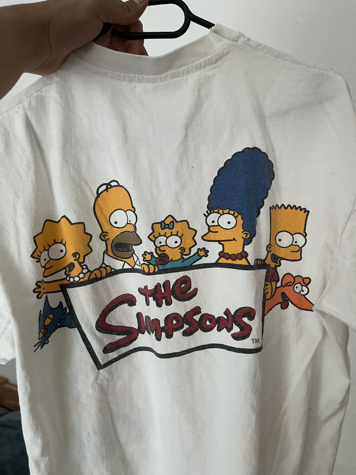 Other Simpsons 1990 Vintage T-Shirt Single Stich Wild Oats Size US L / EU 52-54 / 3 - 2 Thumbnail